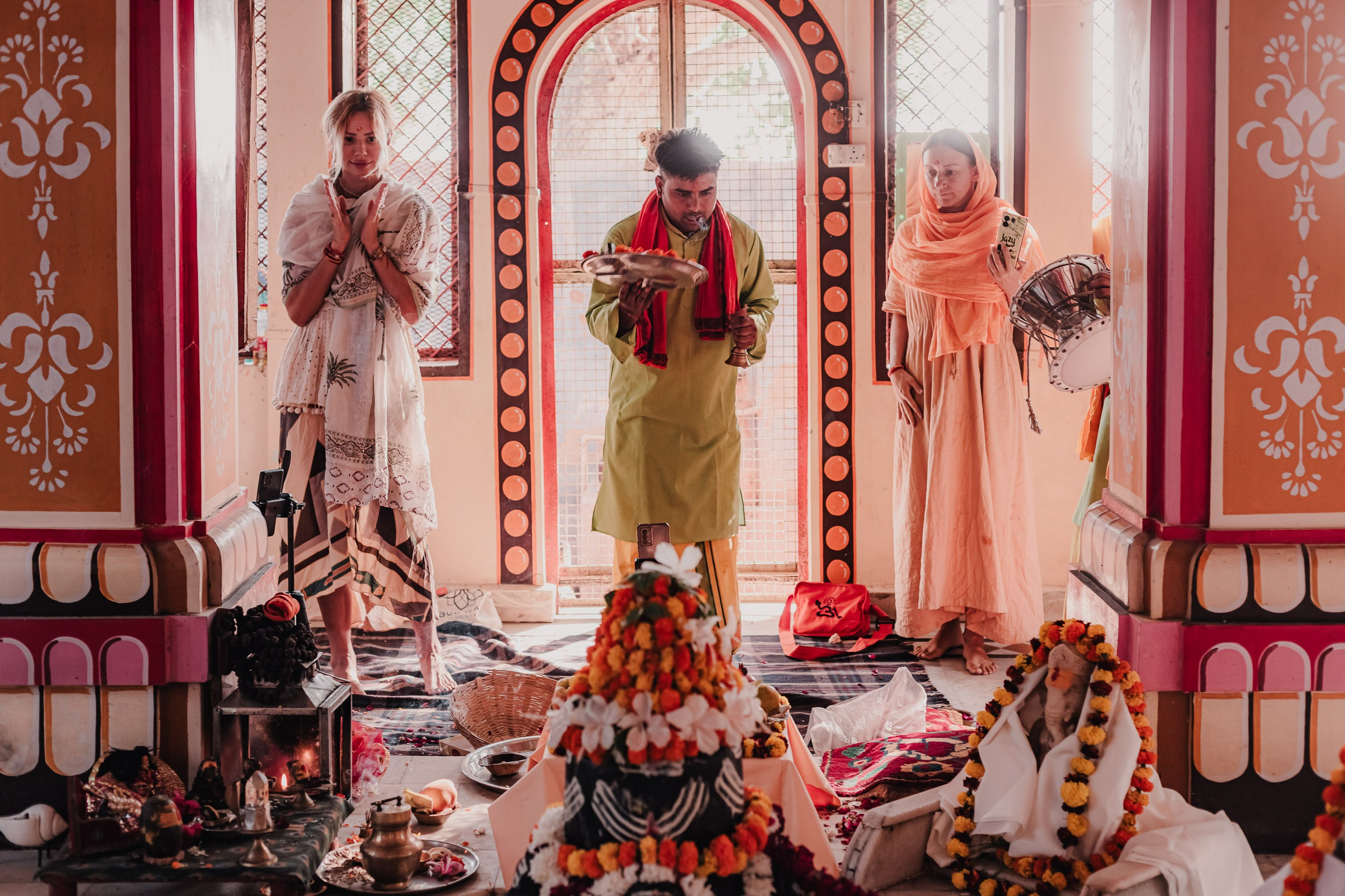 Devraha Baba Ji Ashram in Vrindavan. Мариам Багдасарян