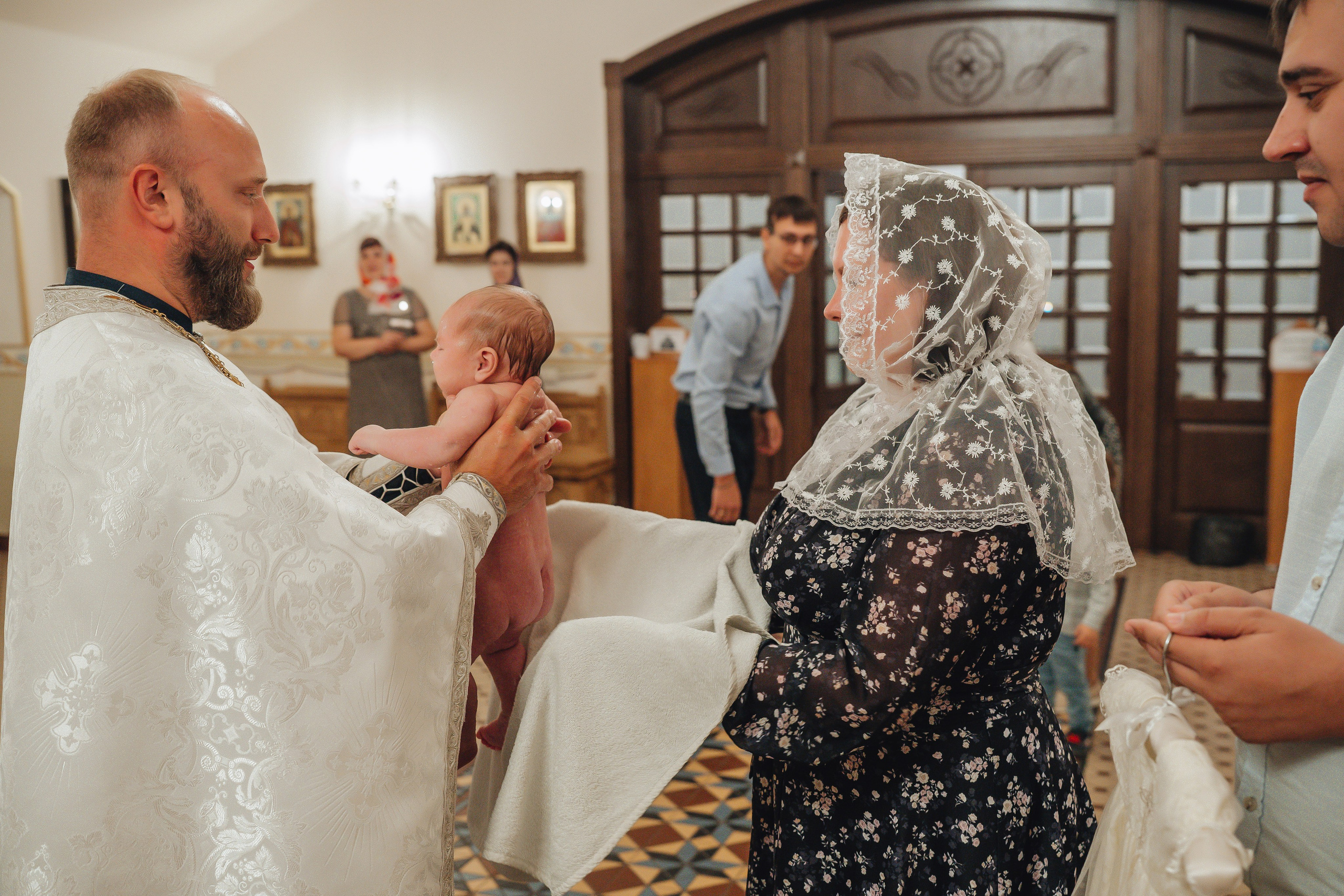 Крещение Ксении. Свадебный и семейный фотограф Пушкин Царское Село СПБ Питер Санкт-Петербург и Рязань Ольга Козлова