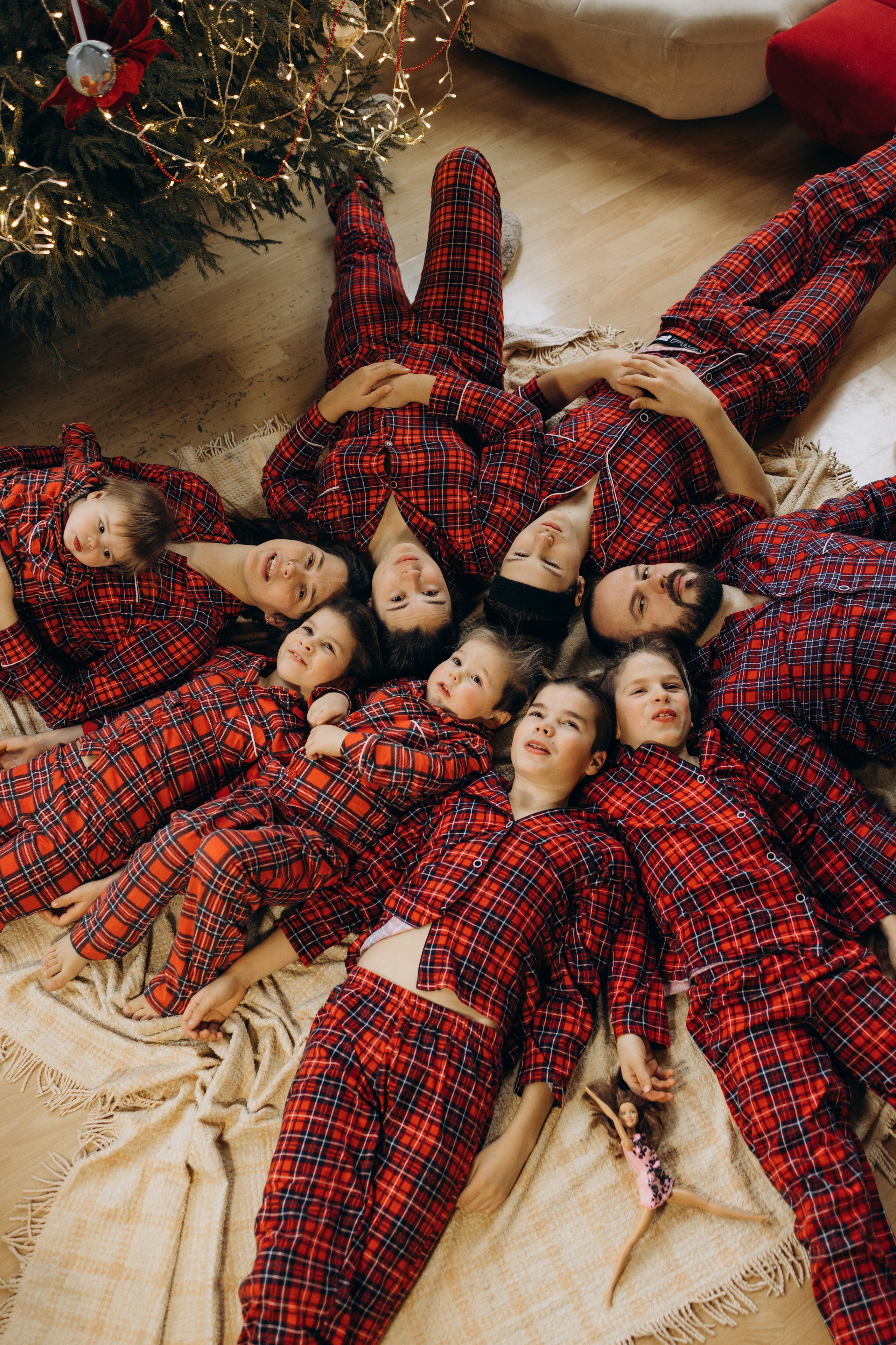 Большая семья Яны и Вовы. Семейный и женский фотограф в Туле