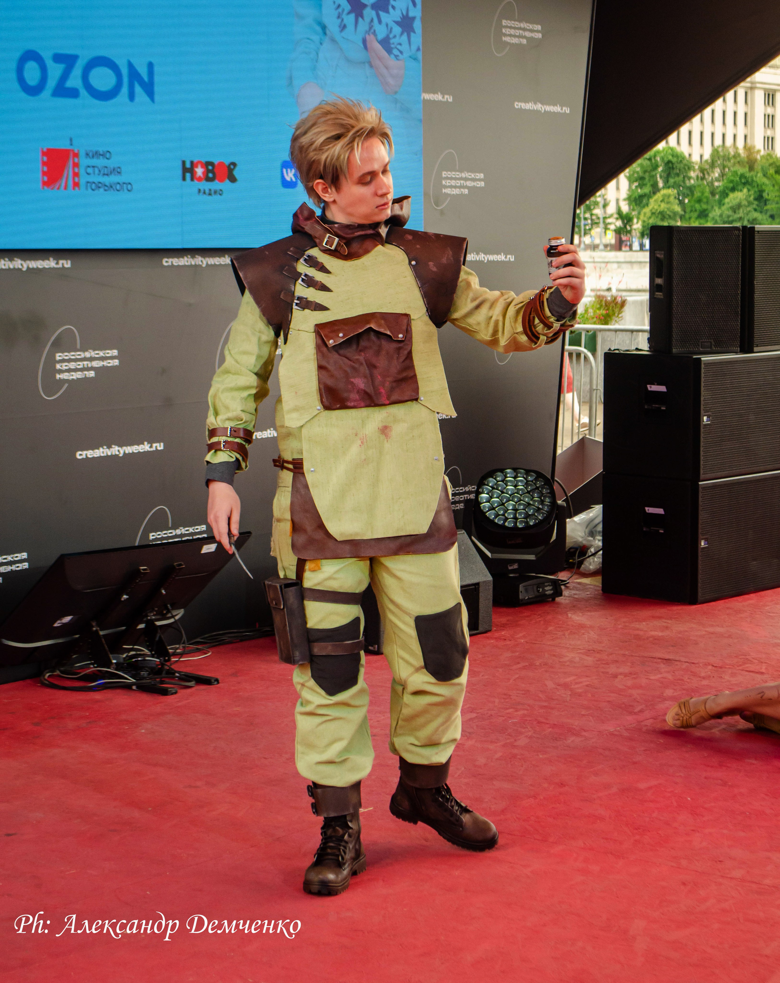 Фотосессия сцены в Москве на разных репортажных мероприятий