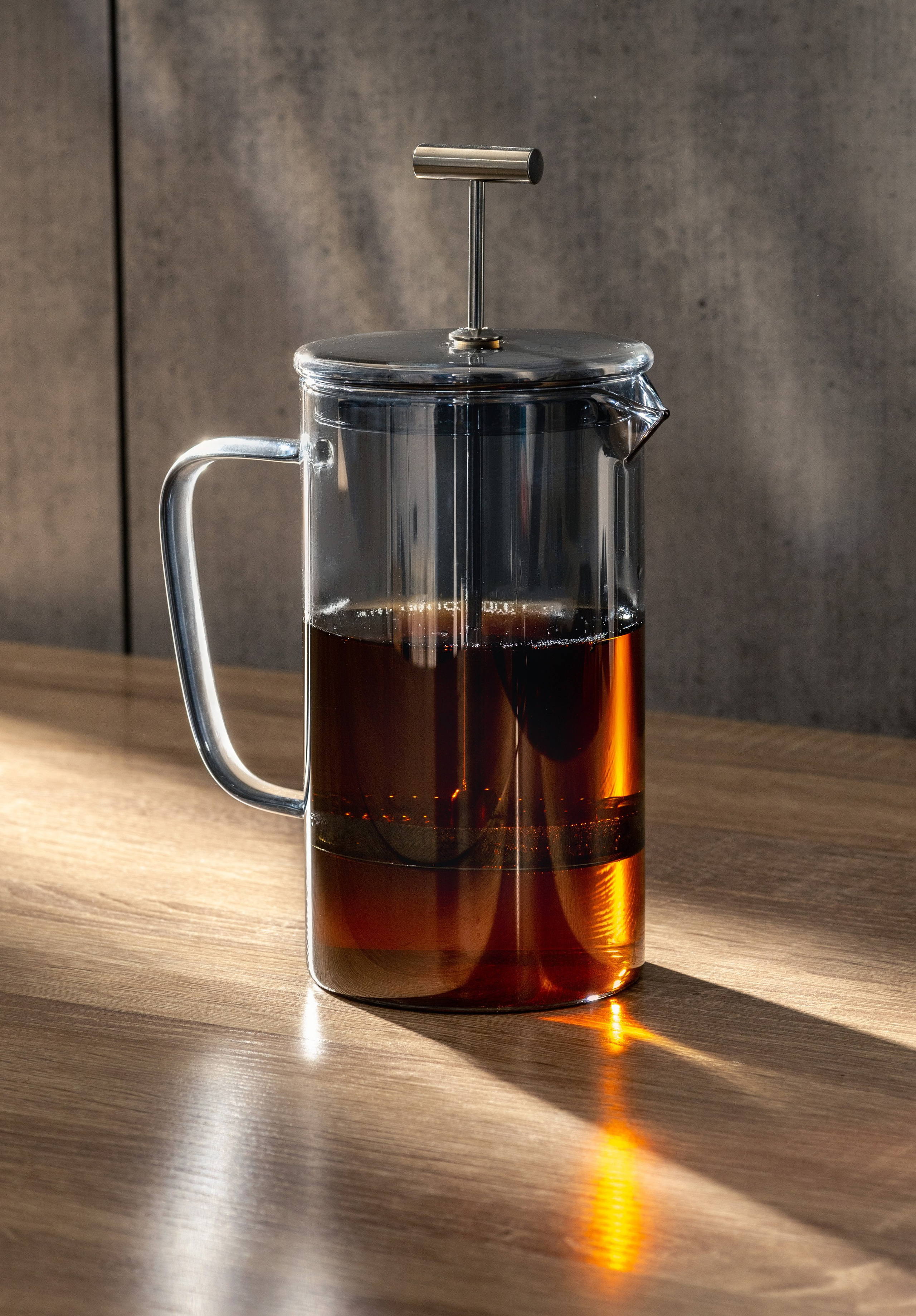 Чайник френч-пресс с заваренным чаем | Съемка для маркетплейса Wildberries