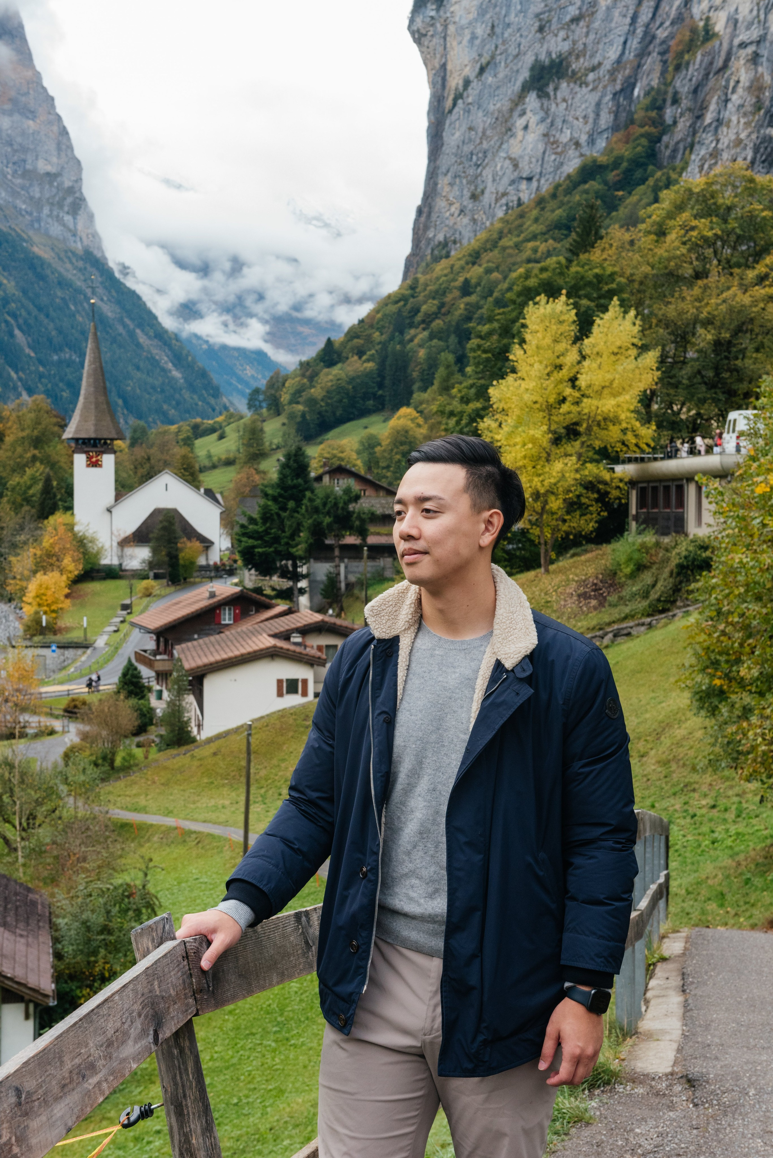 Tina & Wesley (Wengen, Lauterbrunnen). Photographer in Interlaken area