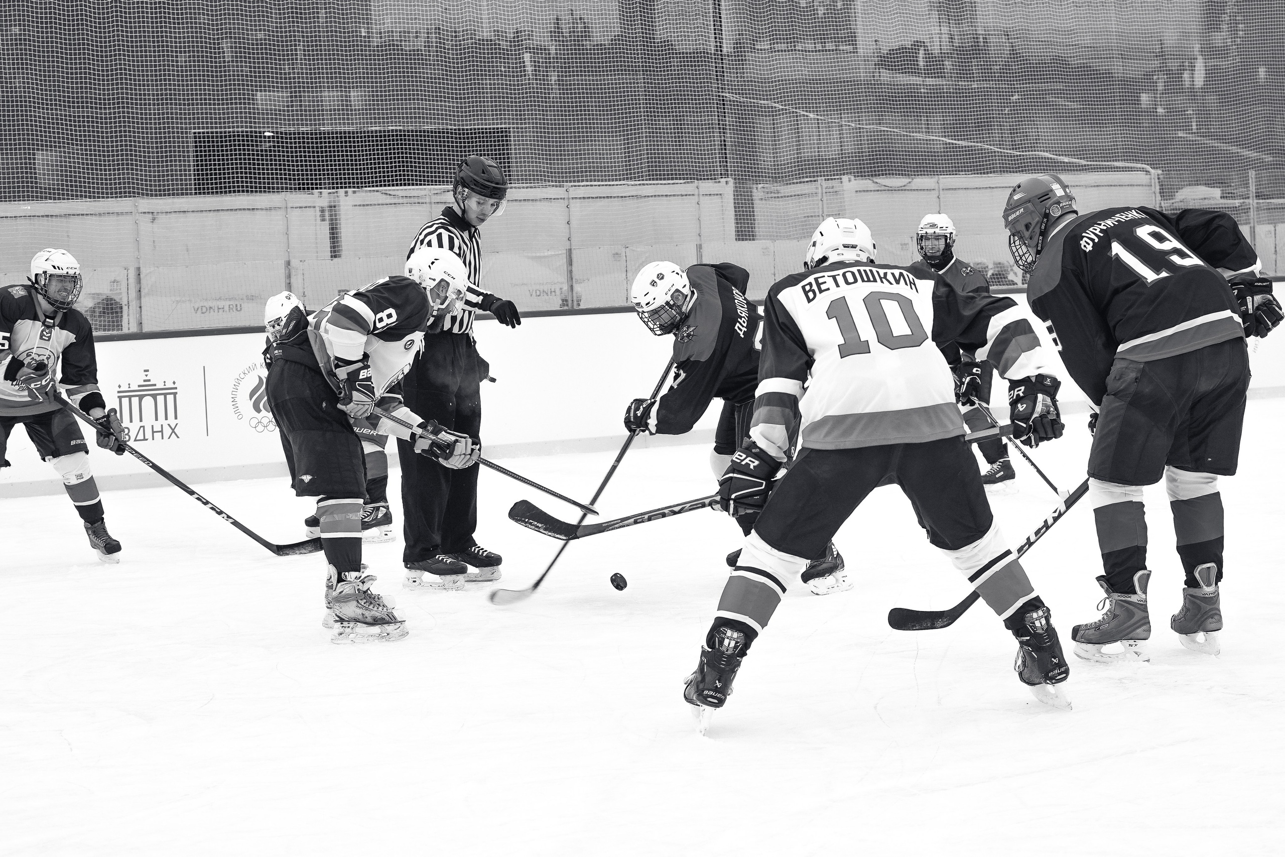 Хоккейный матч на ВДНХ. Анна, фотограф Москва, Зеленоград
