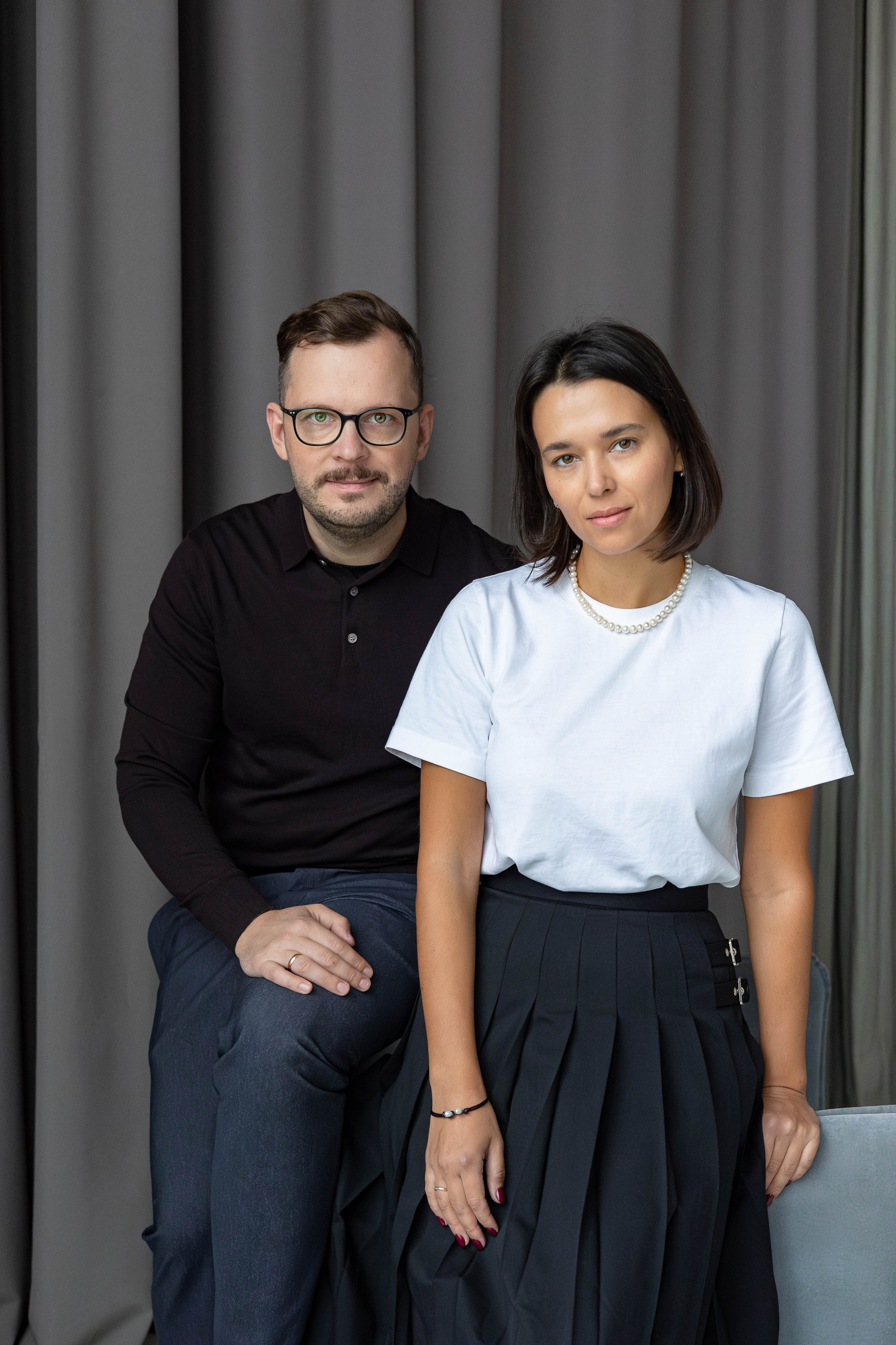 Мария и Антон. Бизнес-портрет. Фотограф Печерская Анастасия