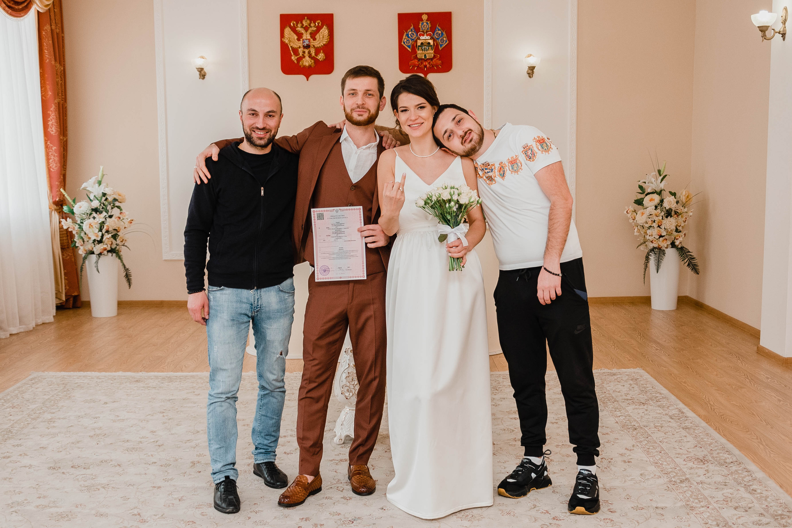 Артем и Екатерина. Свадебный фотограф Краснодар, Абинск, Анапа и Краснодарский край Алекс