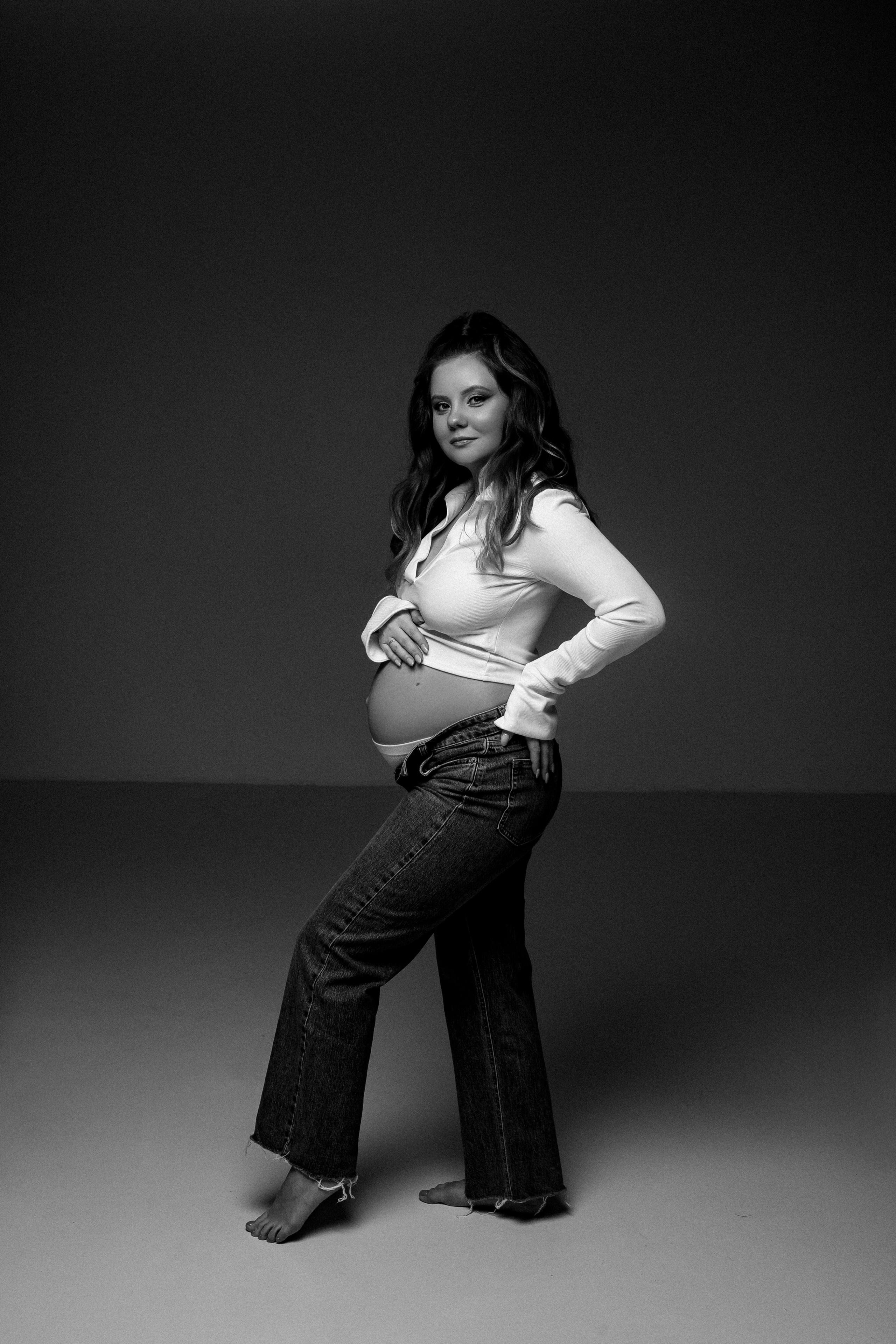 Беременность. Фотограф Ольга Трапезникова