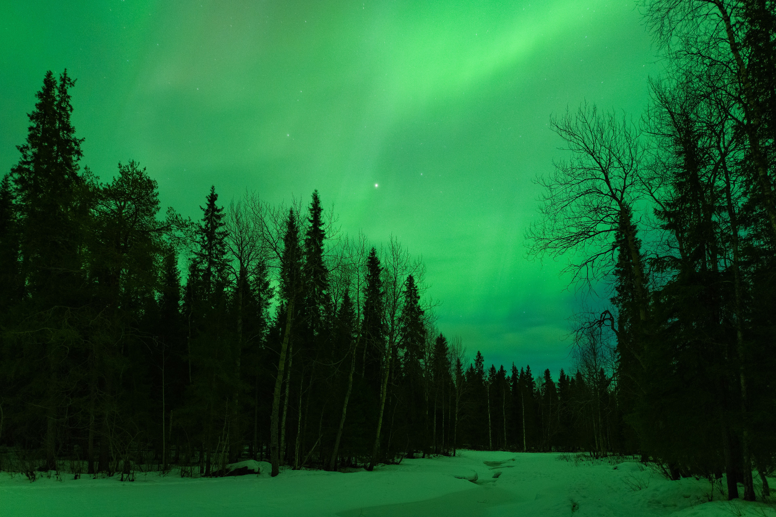 Полярное Сияние. Северные Ночи