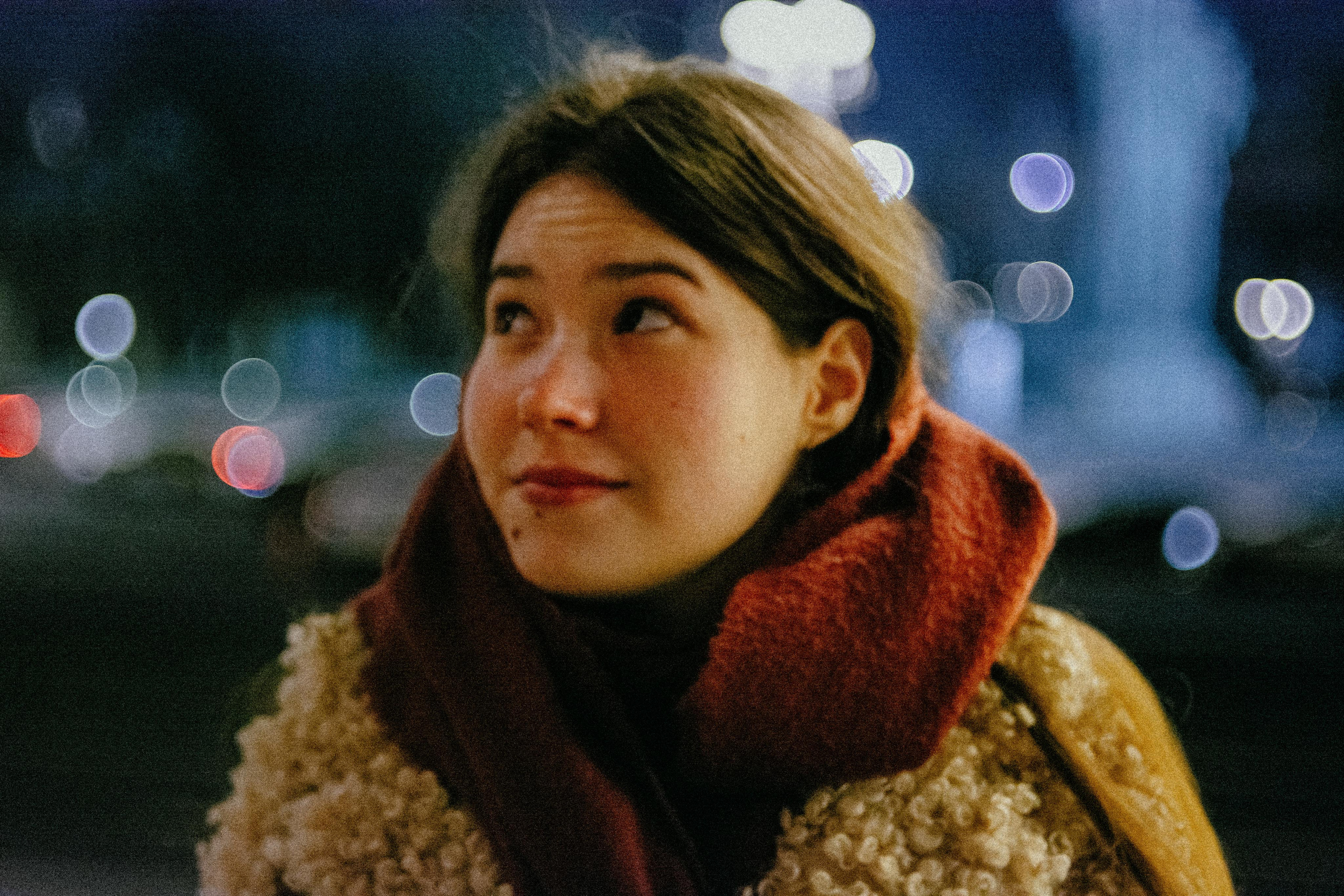 Зимний ночной город. Фотограф, фотопрогулки в Москве Наталья Стриженко