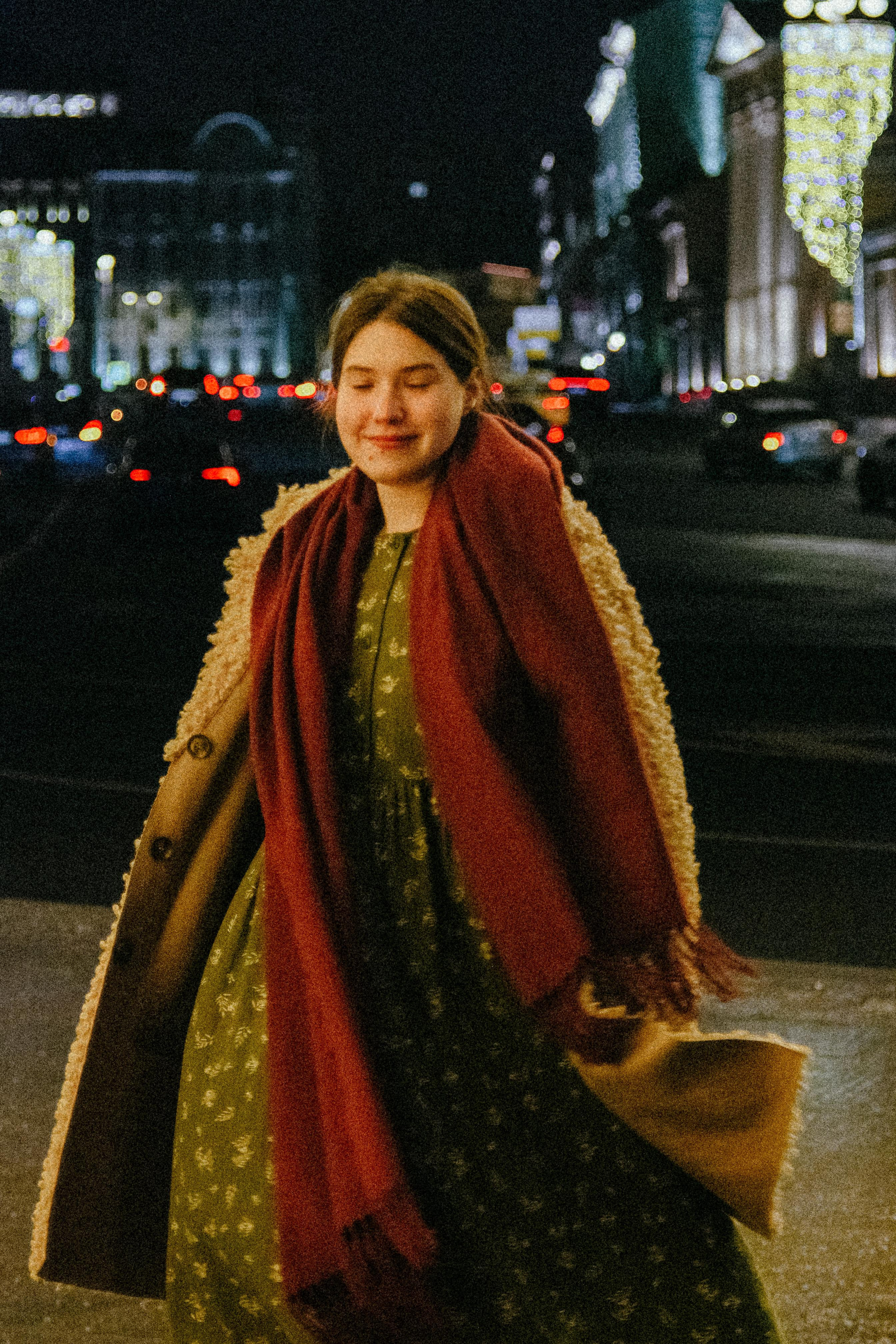 Зимний ночной город. Фотограф, фотопрогулки в Москве Наталья Стриженко