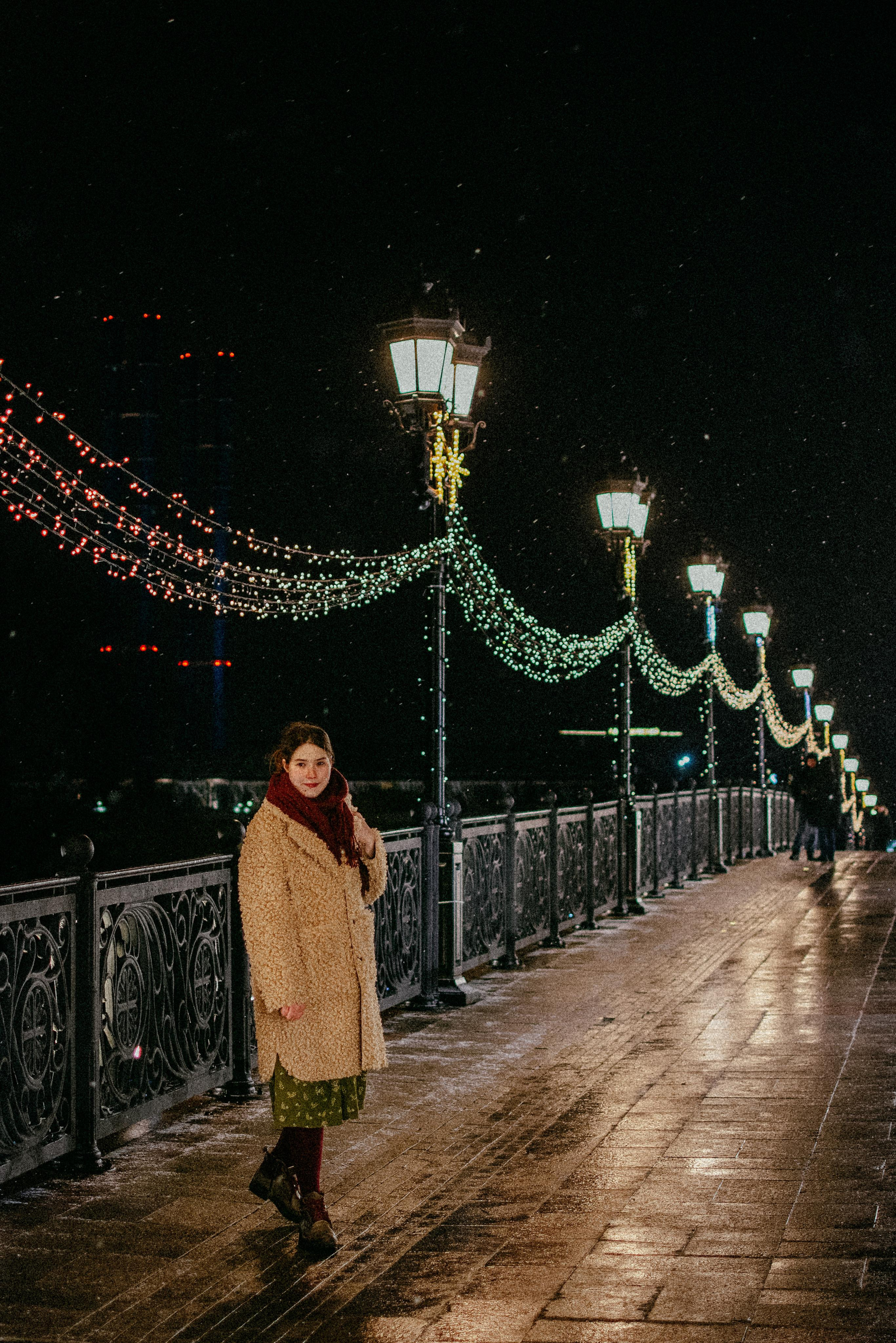 Зимний ночной город. Фотограф, фотопрогулки в Москве Наталья Стриженко