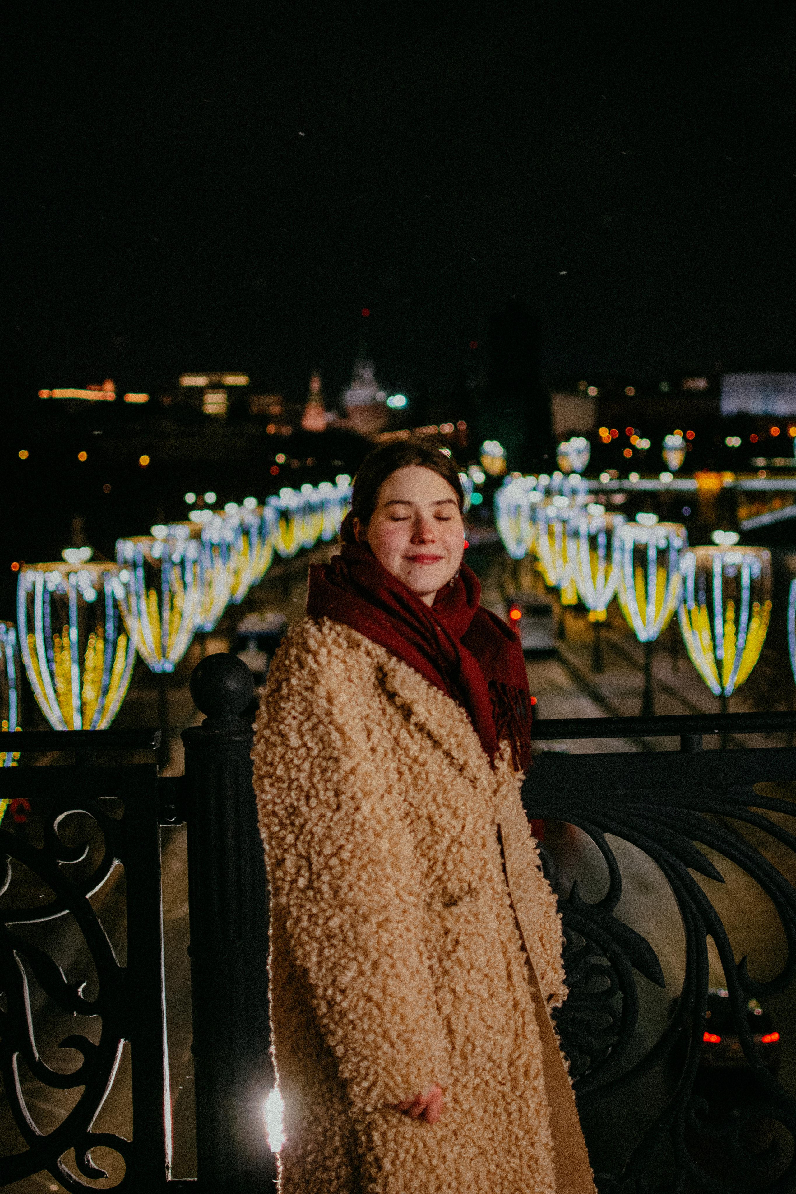 Зимний ночной город. Фотограф, фотопрогулки в Москве Наталья Стриженко