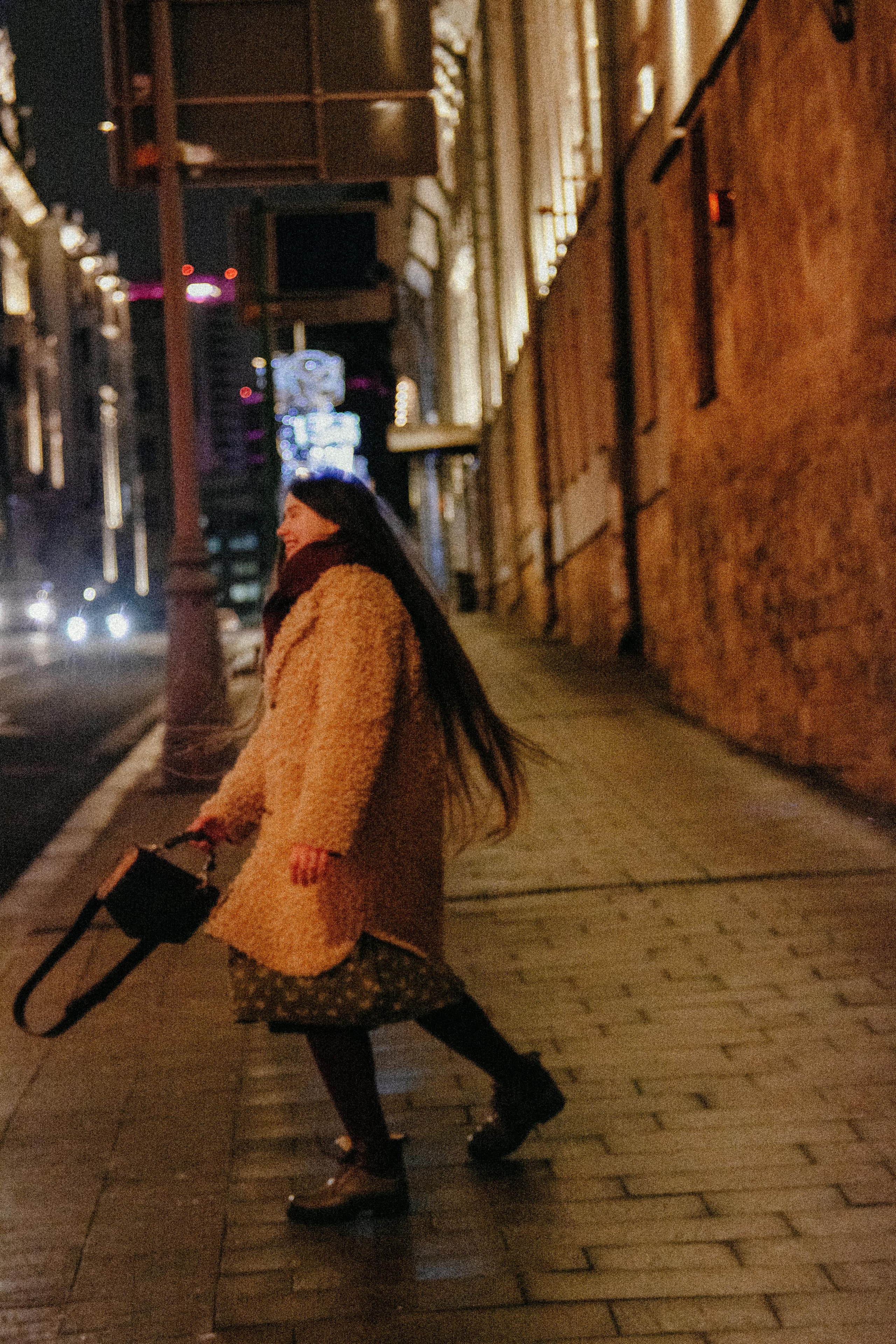 Зимний ночной город. Фотограф, фотопрогулки в Москве Наталья Стриженко