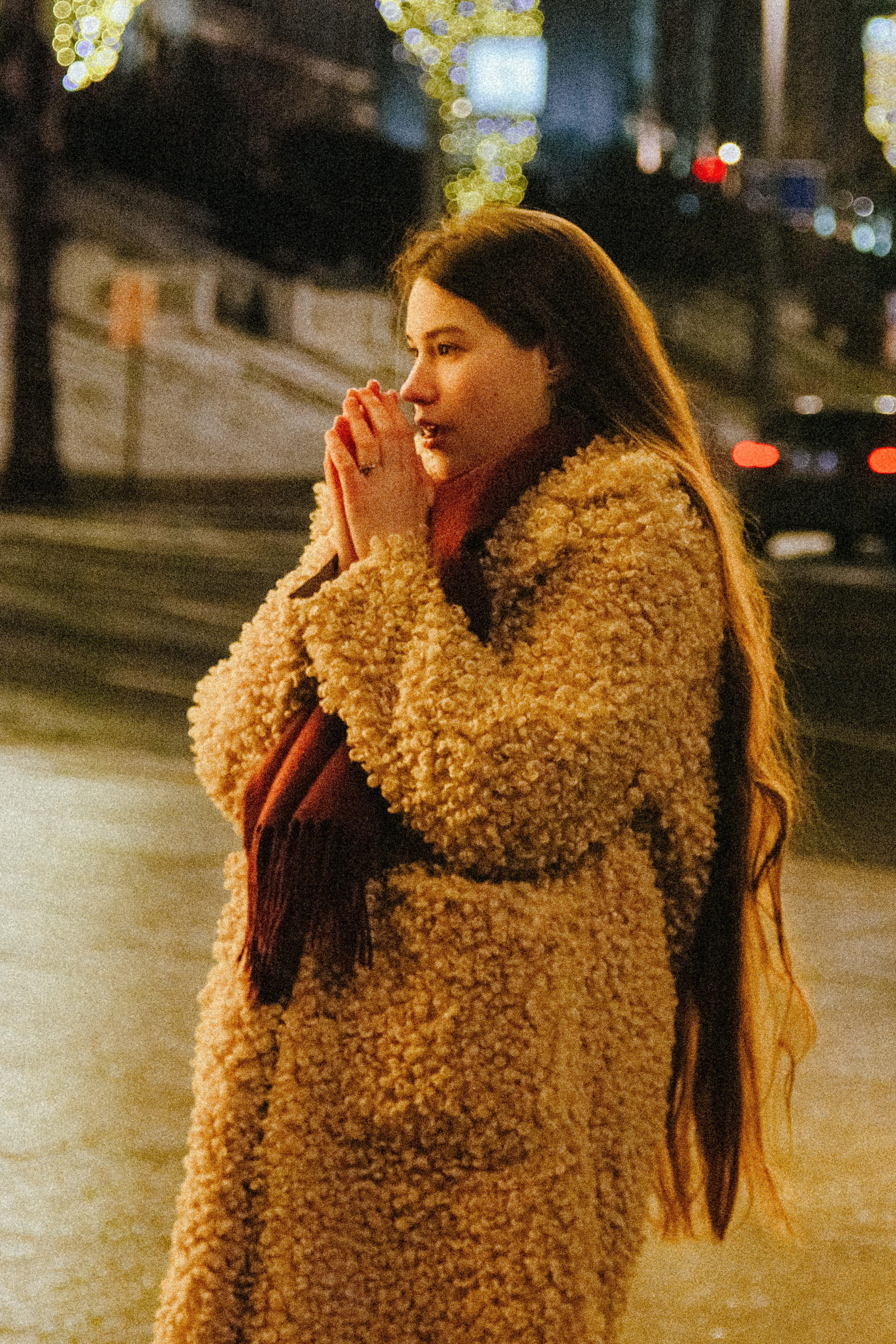 Зимний ночной город. Фотограф, фотопрогулки в Москве Наталья Стриженко