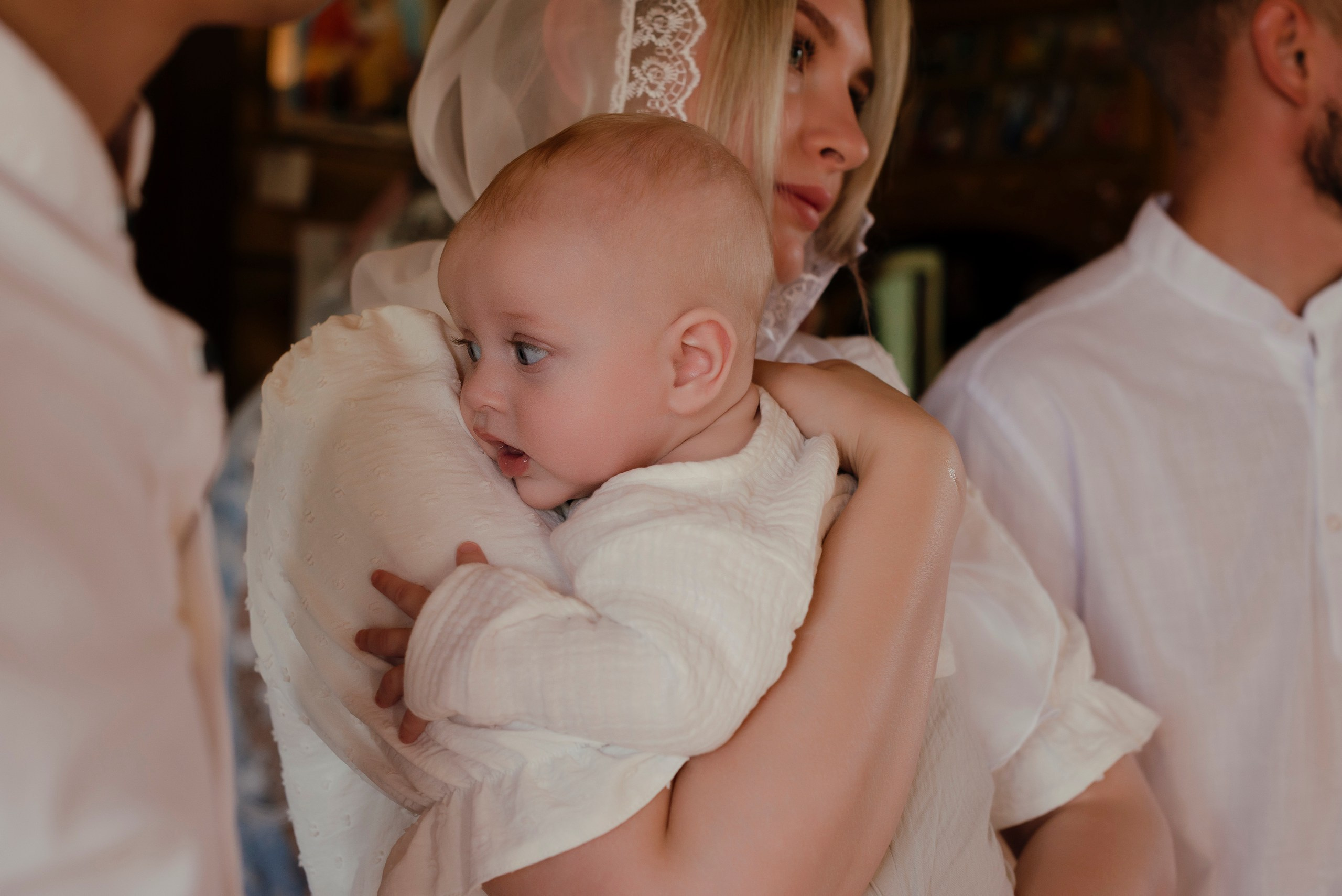 Таинство Крещения. Фотограф Дарья Семина