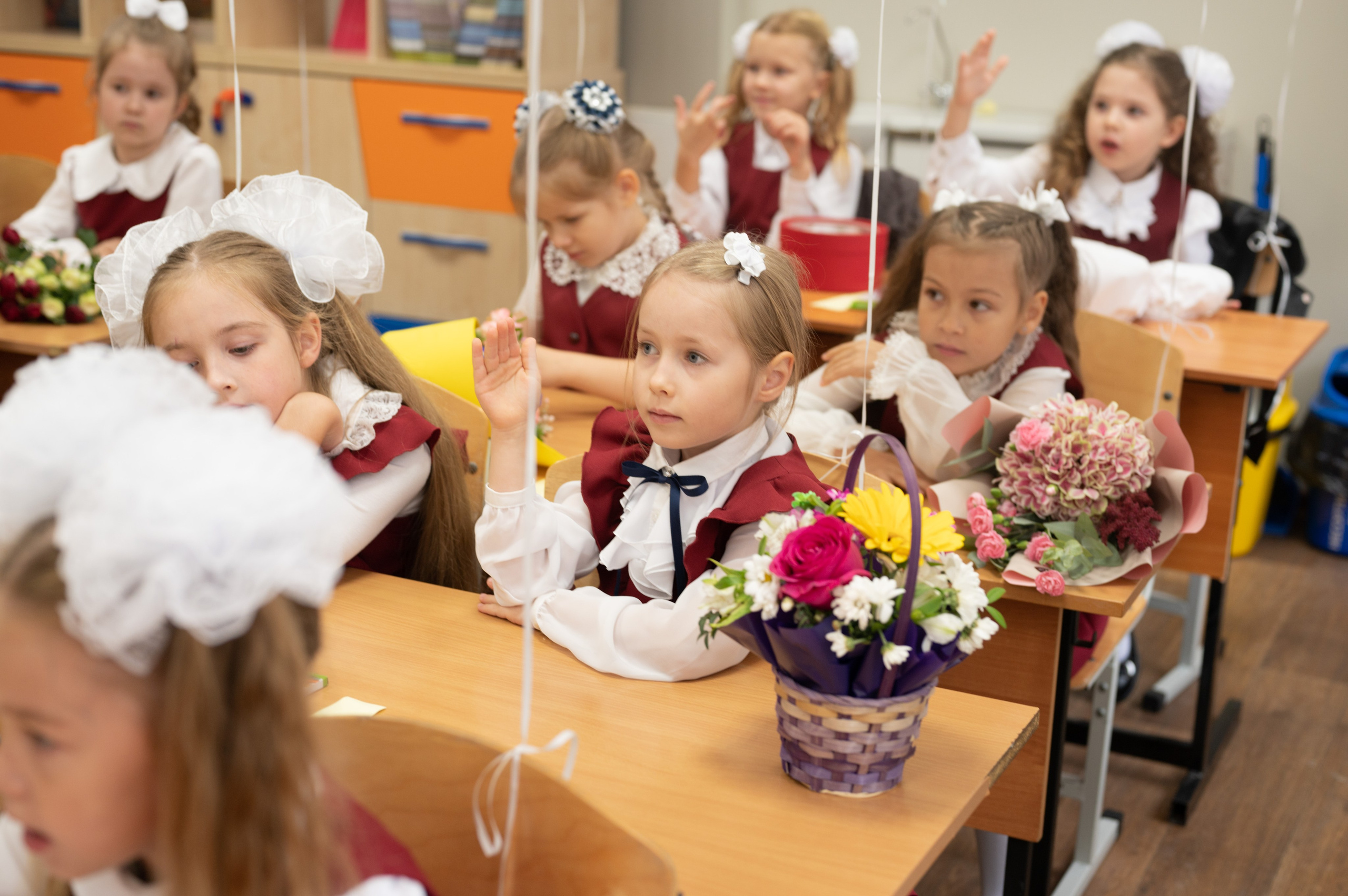 1 сентября 1 К 16 гимназия репортаж, линейка +в классе. Фотограф новорожденных, семейный детский в Тюмени Татьяна Морозова