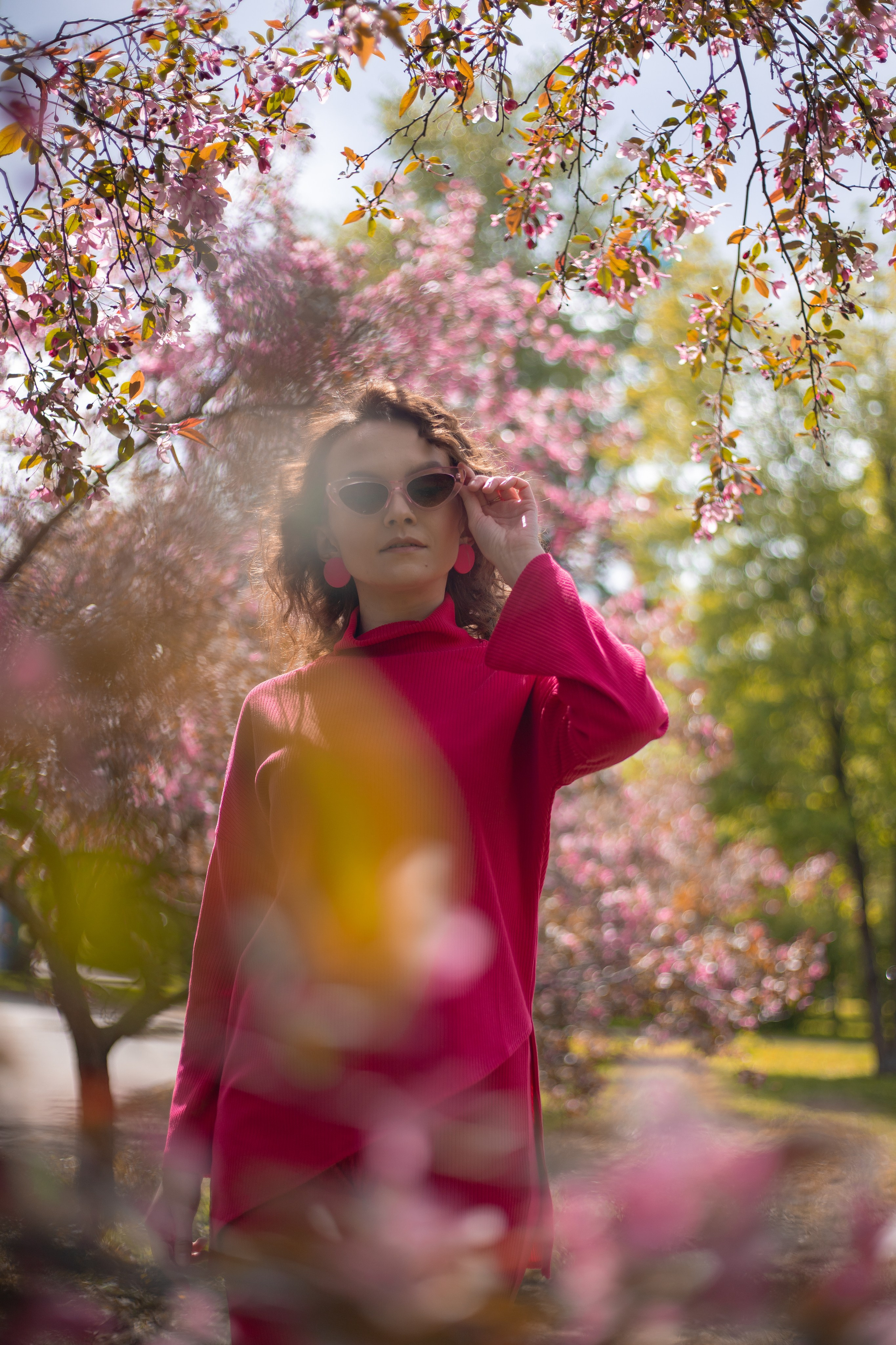 Розовые сады, фотопрогулка с Анастасией. Индивидуальная фотосессия. Фотограф Киржач/Москва_Екатерина Мартынова