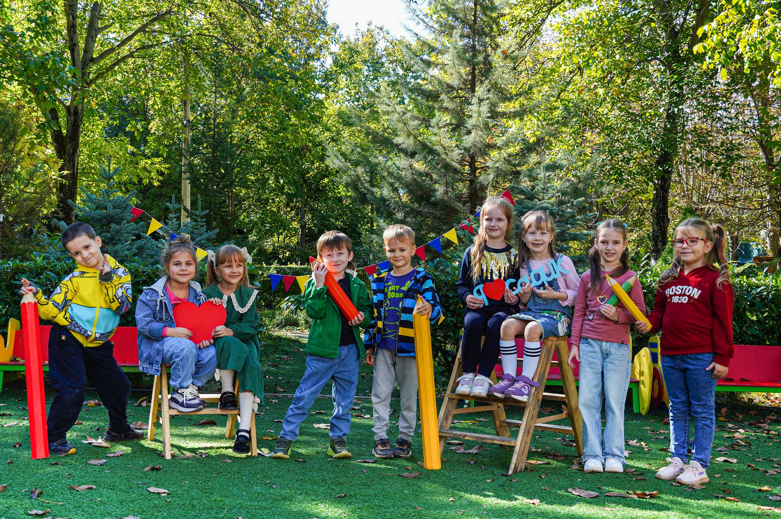 Детский сад. Выпускные альбомы для детских садов и школ в Симферополе и Крыму — фотограф Ирина Найкина