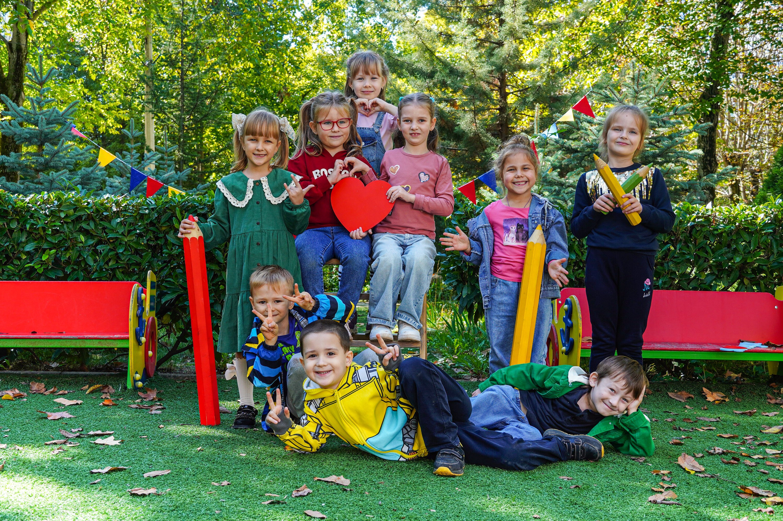 Детский сад. Выпускные альбомы для детских садов и школ в Симферополе и Крыму — фотограф Ирина Найкина
