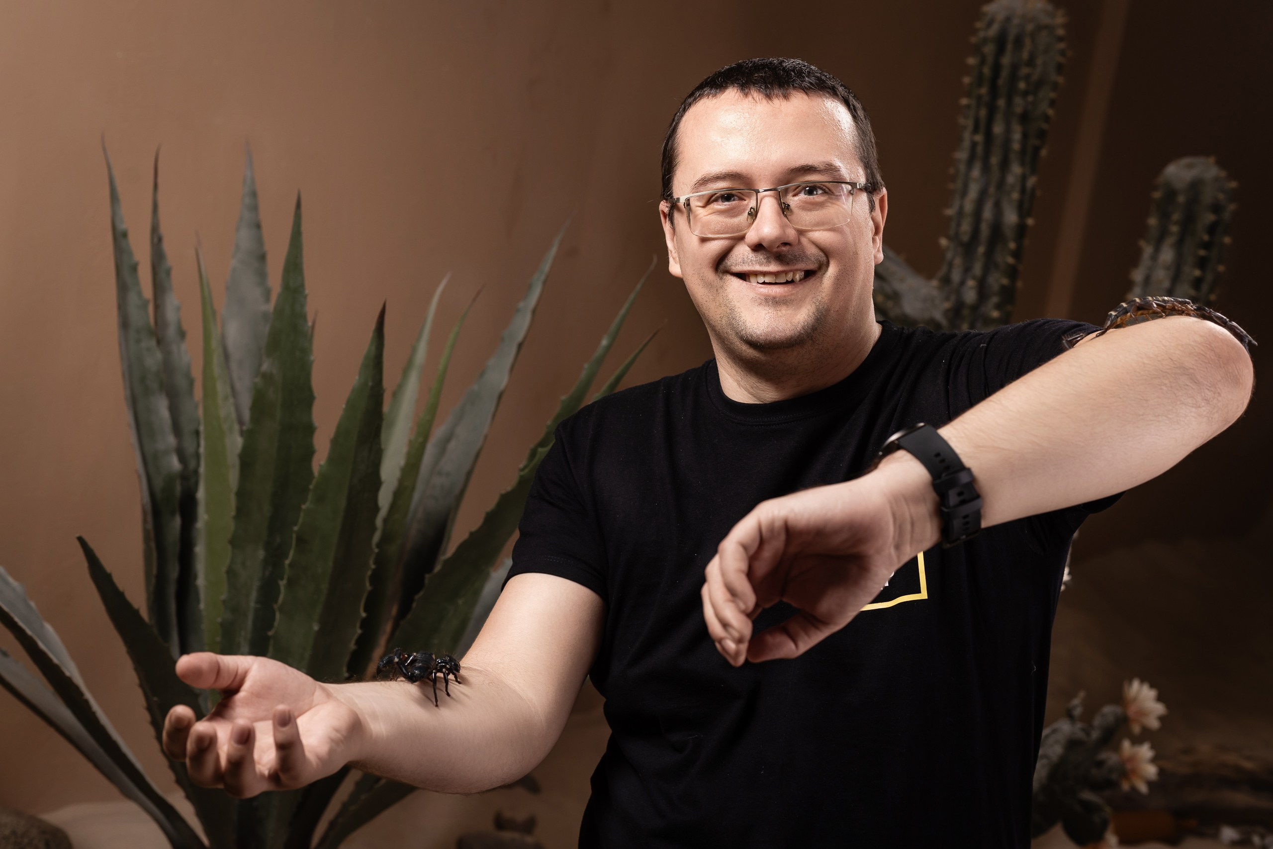 Фотосессия с ящерицами и скорпионами в Восточном стиле. Фотограф в Санкт-Петербурге — Сергей Петров