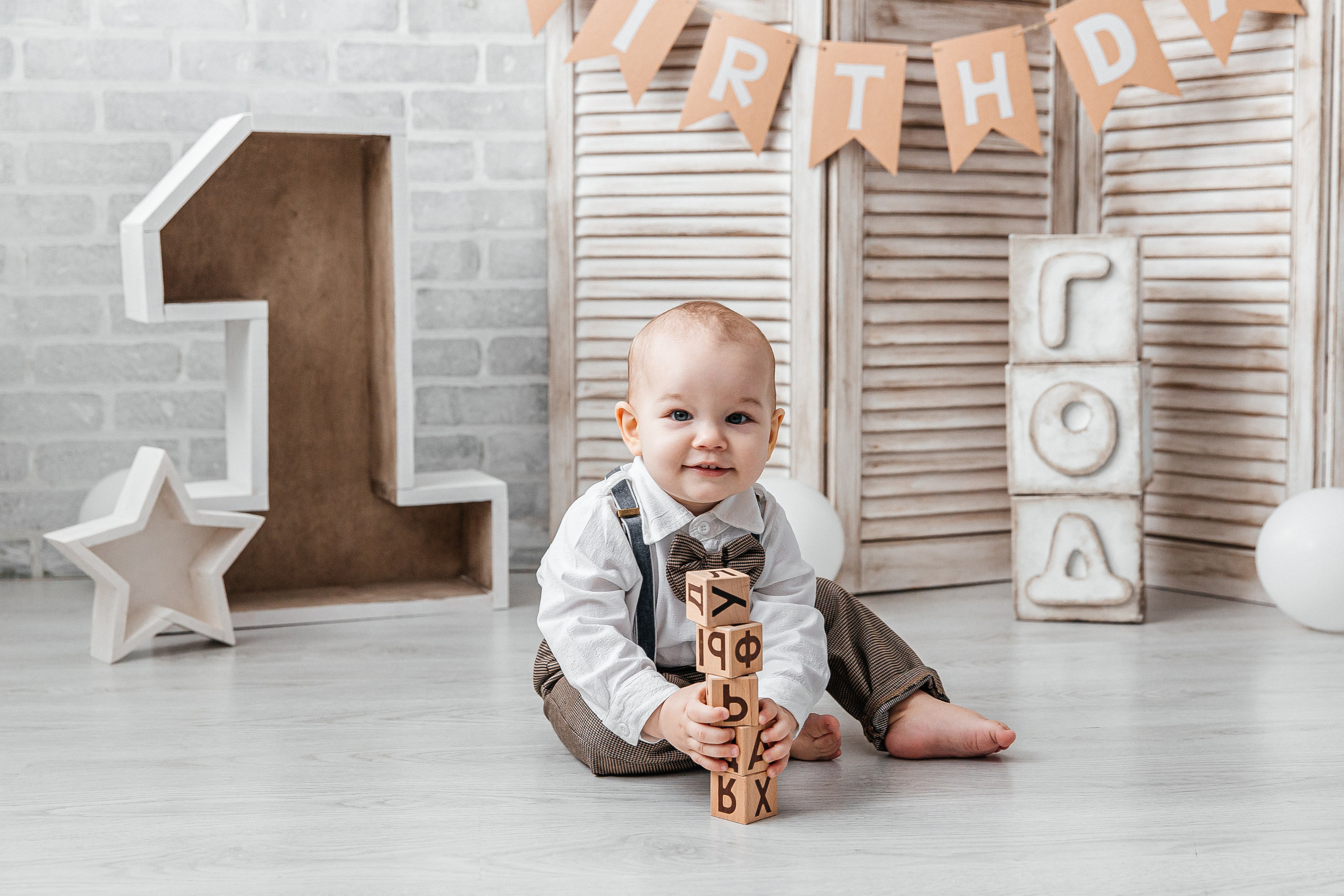 Кубики ГОД, единичка. Детский фотограф, выпускные альбомы в Нижнем Новгороде Бодягина Мария