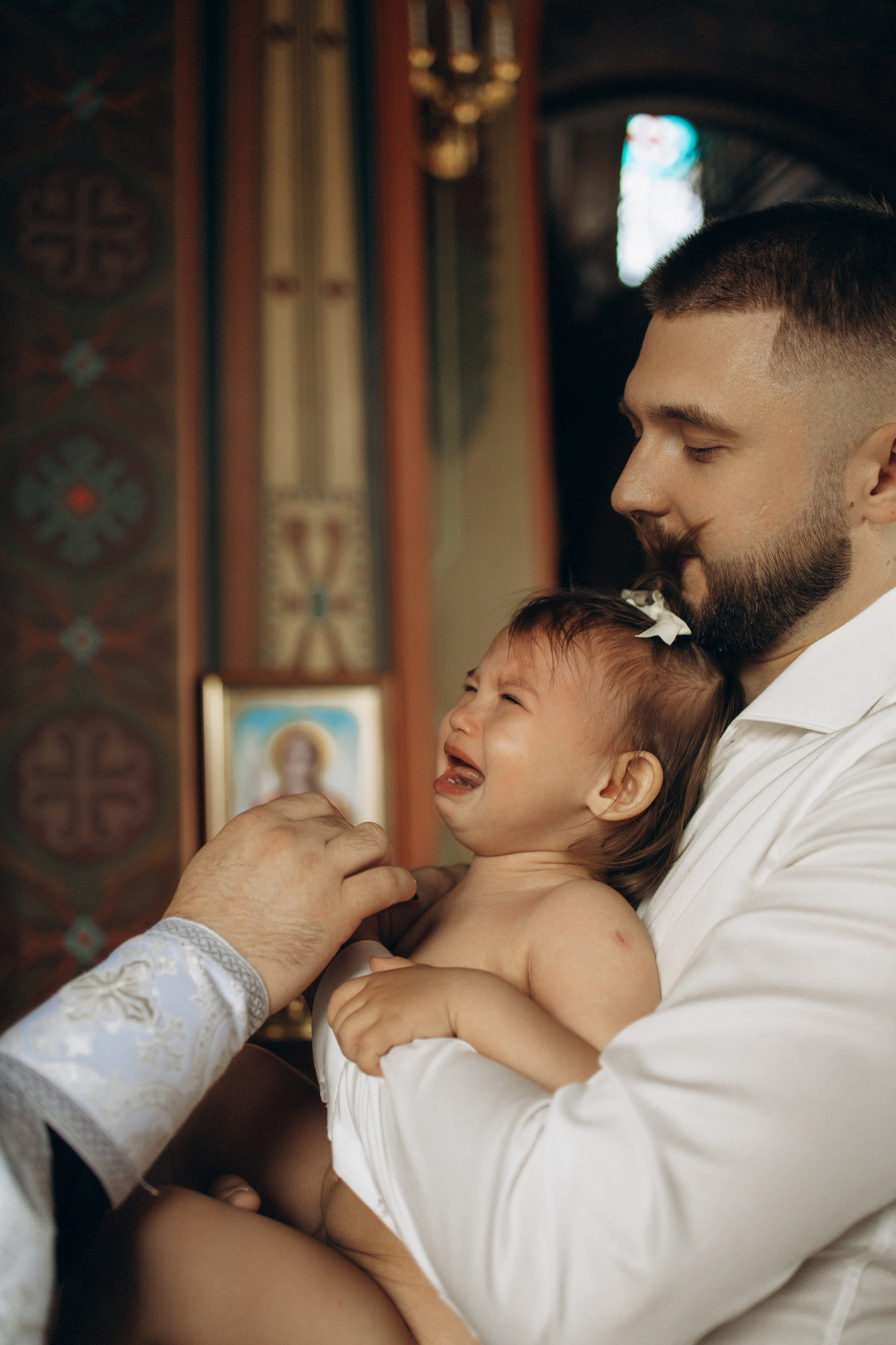 Крещение Стефании. Самый теплый фотограф в Краснодаре Рябоконь Ксения