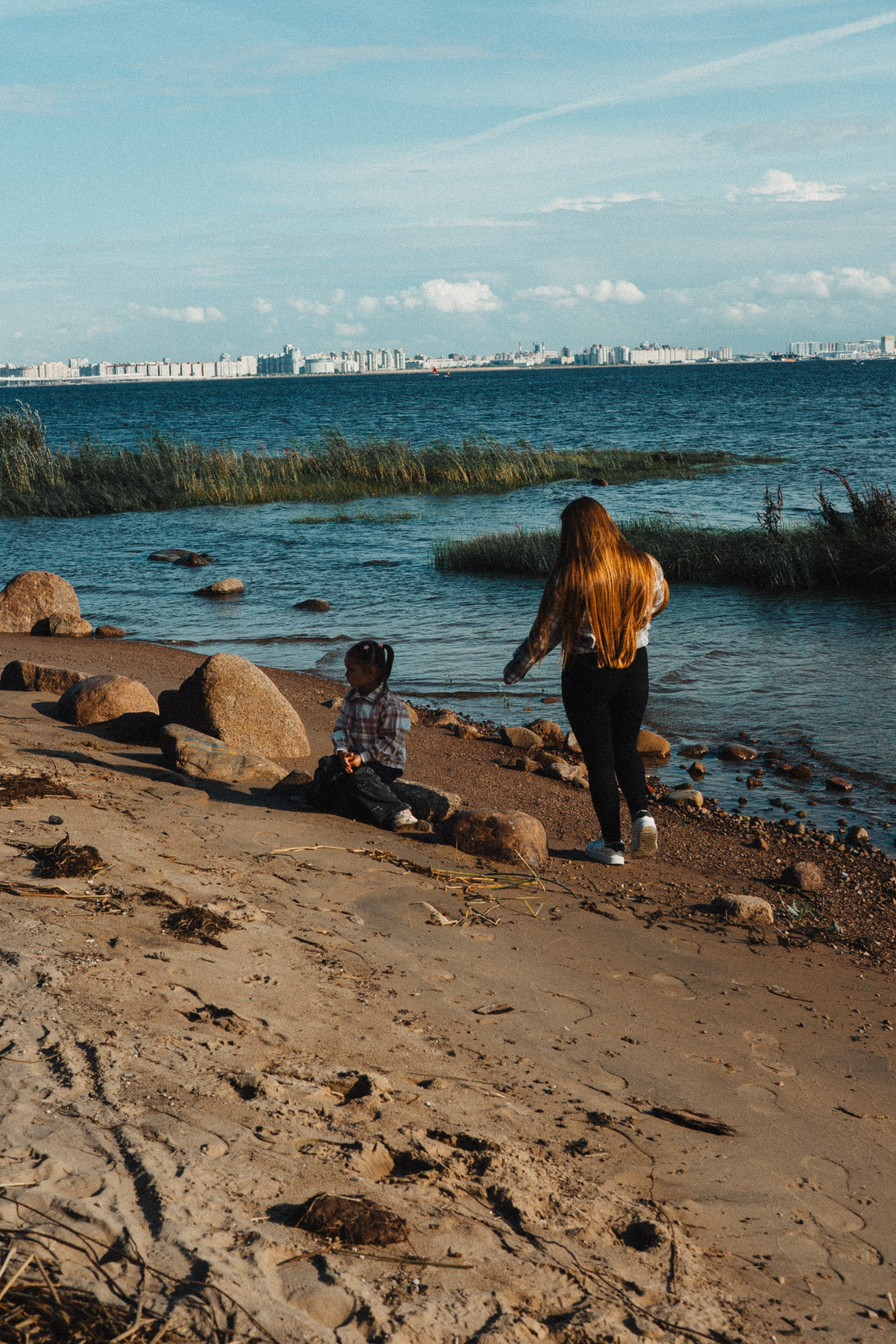 МАМА И ДОЧКА НА ФИНСКОМ ЗАЛИВЕ. Профессиональный фотограф, Санкт-Петербург — Виктория Богомолова