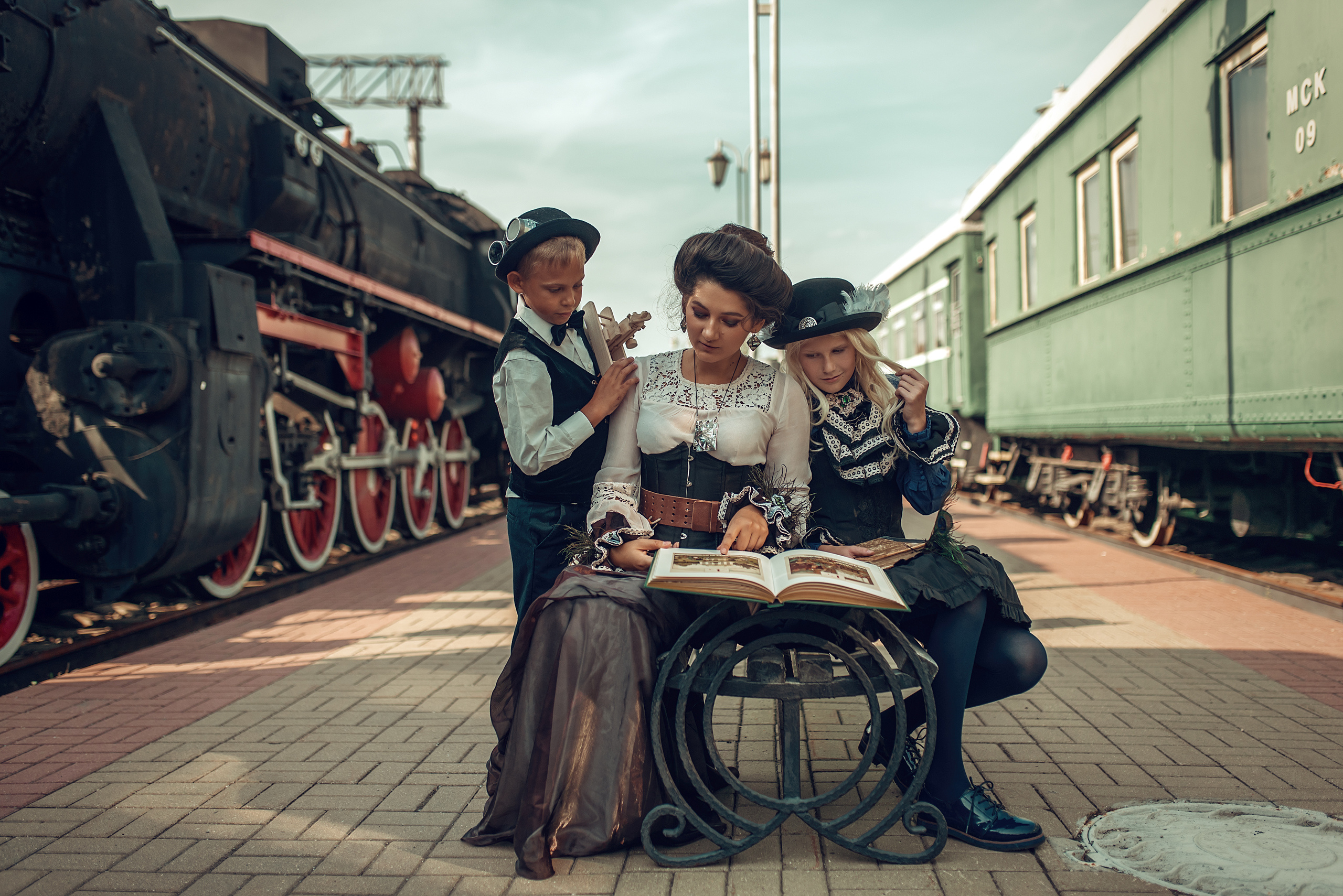Тематические съемки. Семейный, детский и будуарный фотограф в Москве Владимир Никитин