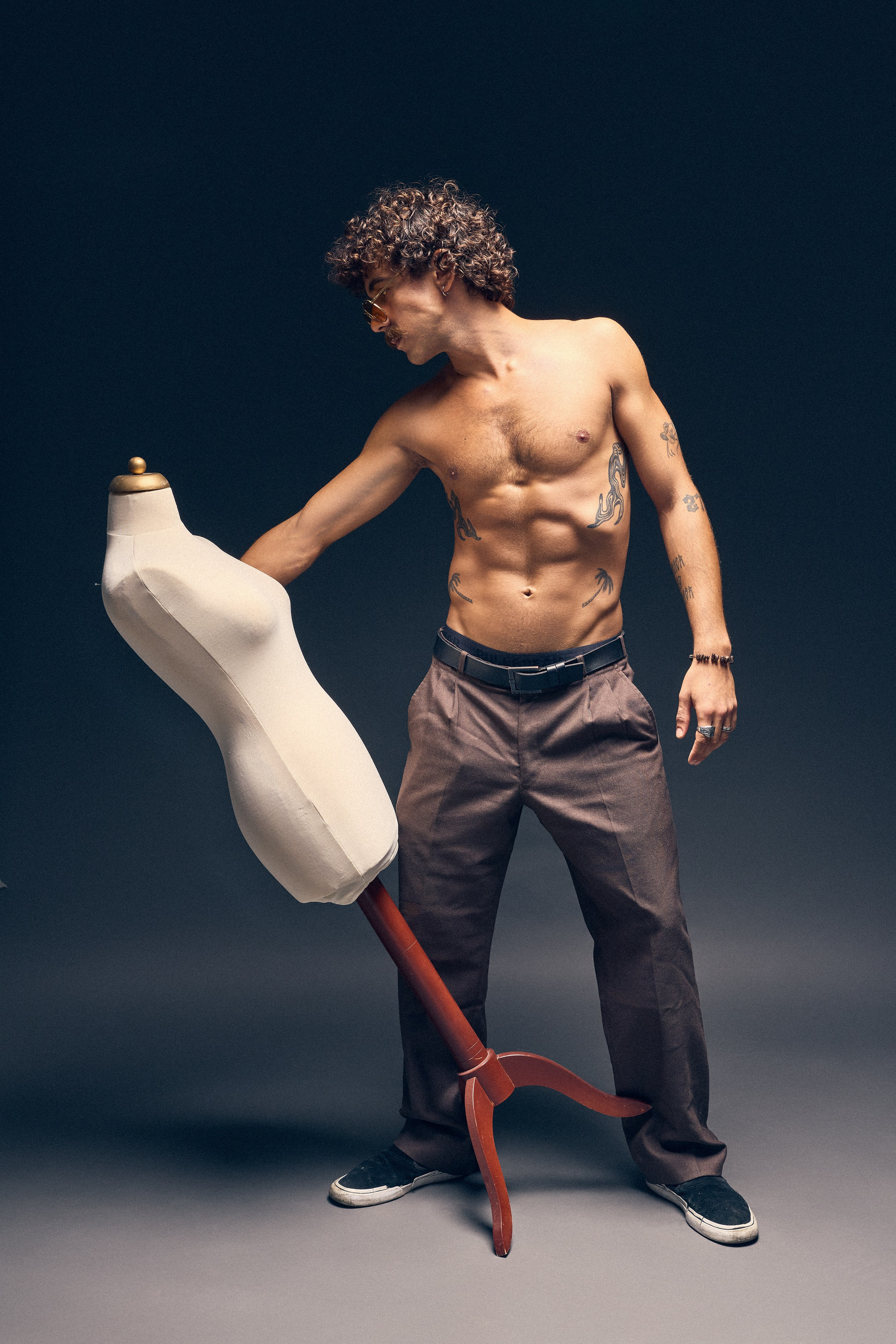 Editorial photography capturing Escobar inspired retro mood