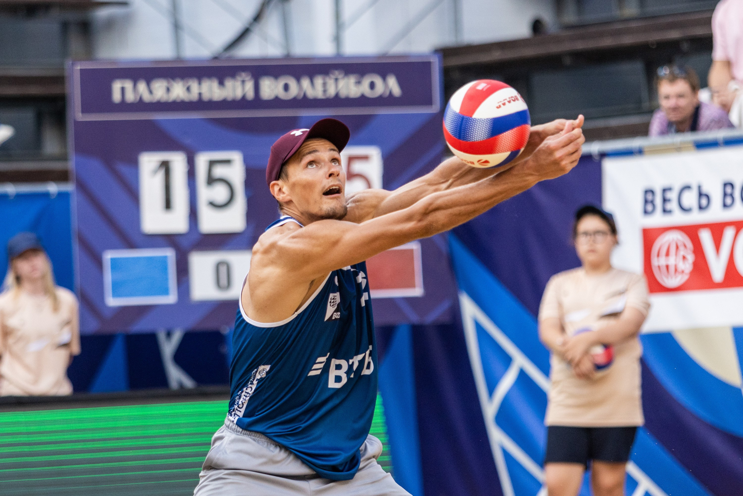 Пляжный волейбол. Фотограф Марина Кобзева