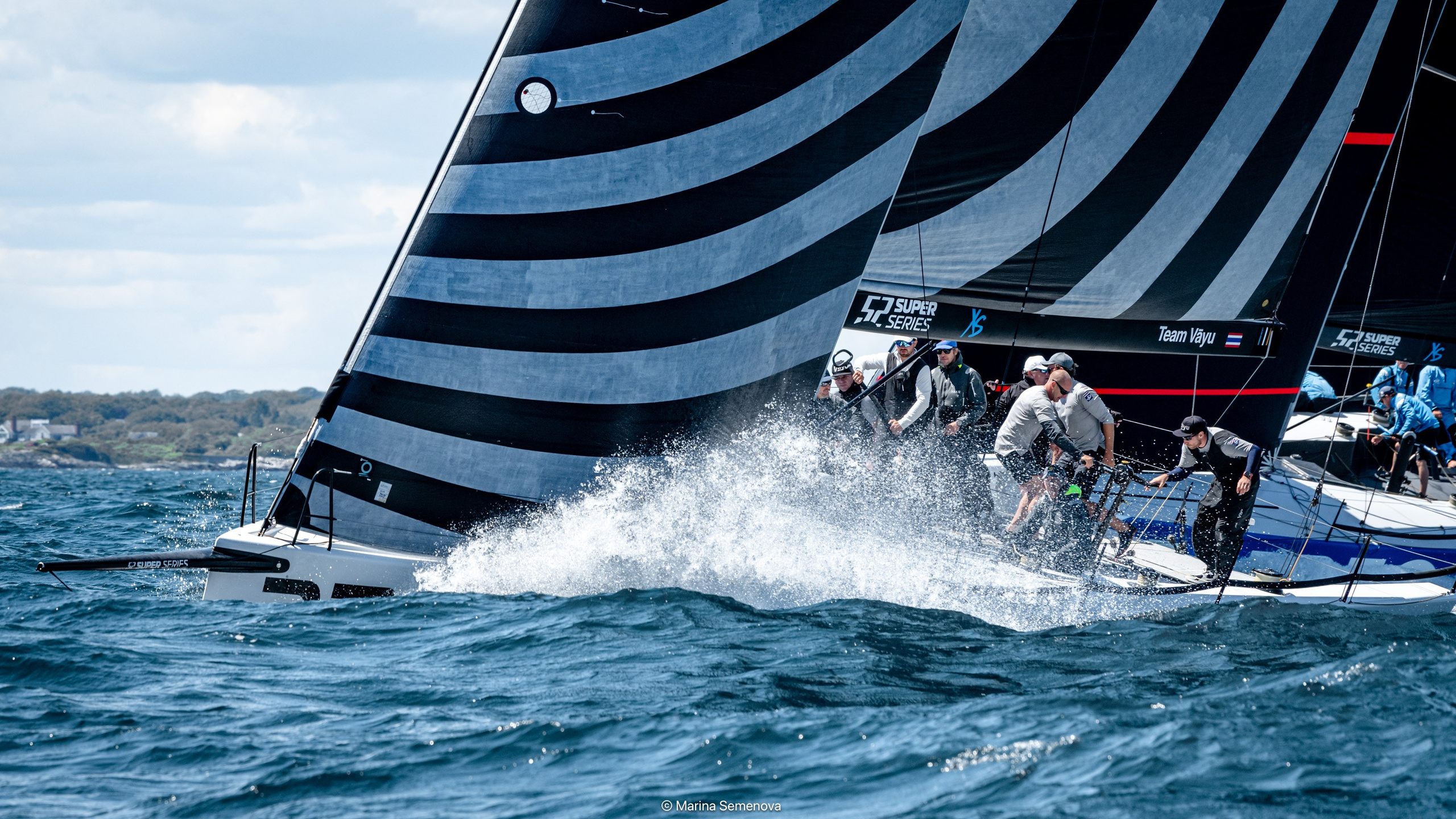 The lates shoot. Sailing Photographer Marina Semenova