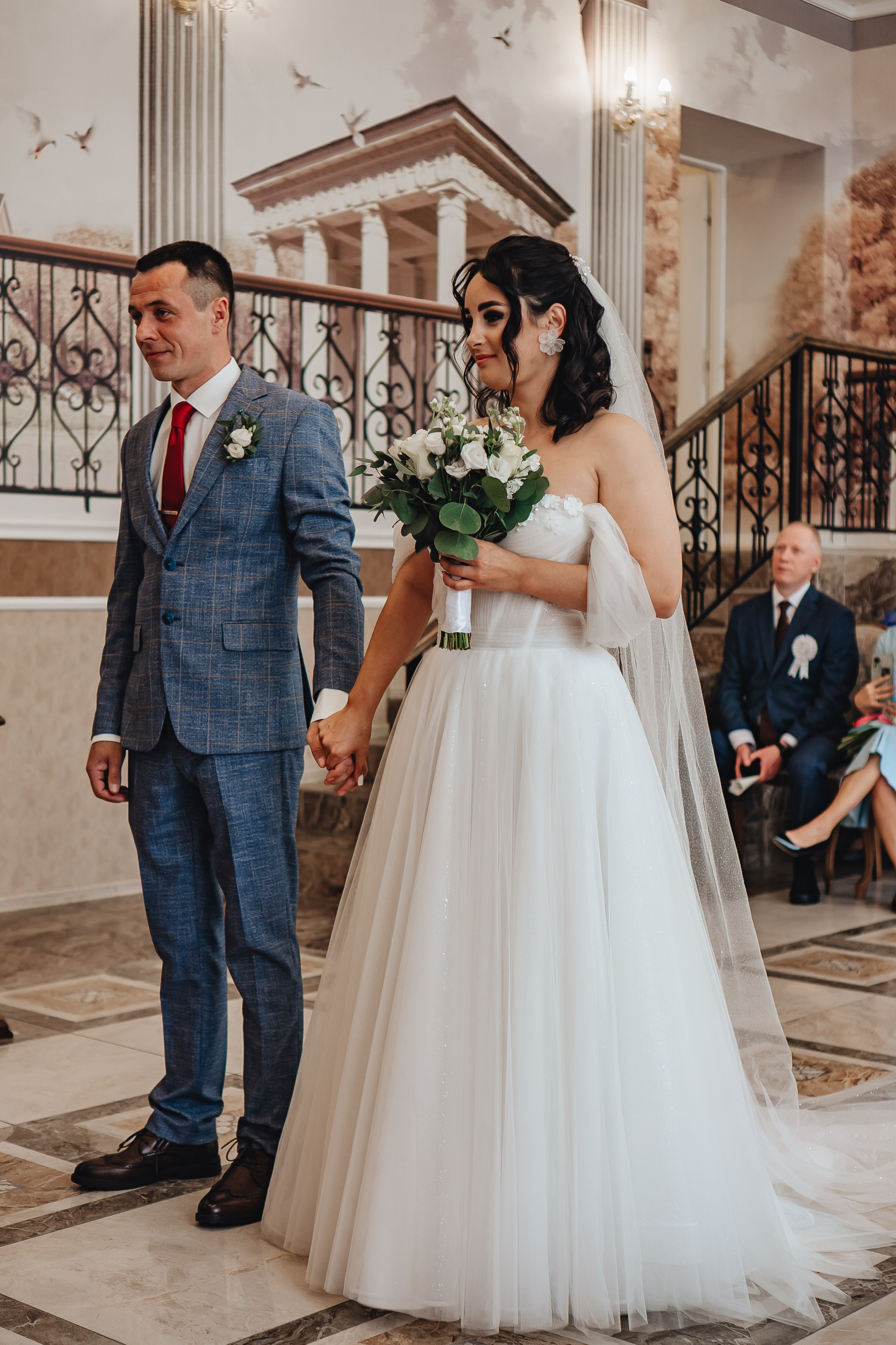 СВАДЕБНАЯ СЬЕМКА В ЗАГСЕ НА МОСКОВСКОМ ПРОСПЕКТЕ. Профессиональный фотограф, Санкт-Петербург — Виктория Богомолова