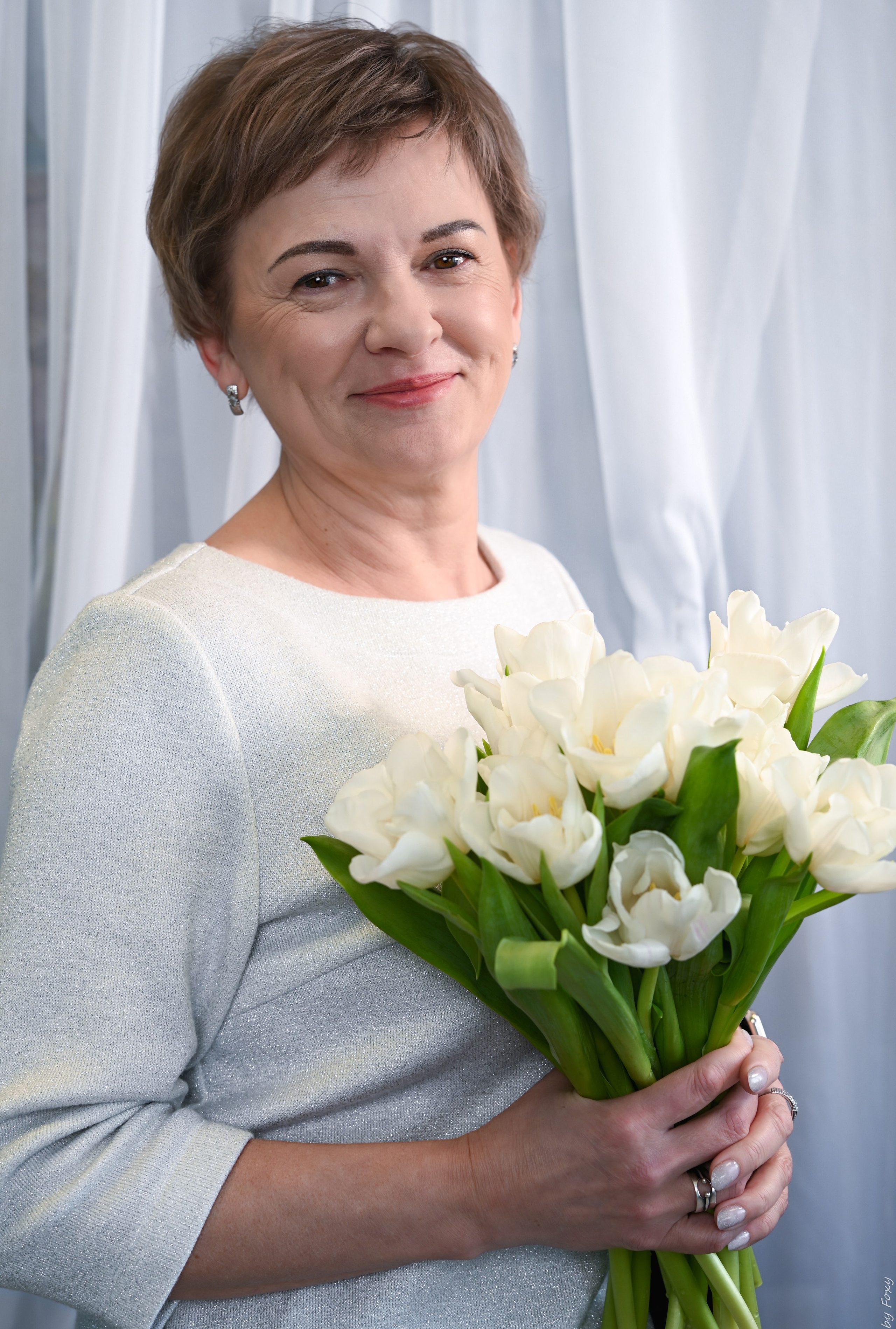 Портретная съёмка Челябинского завода «Минплита» в честь 8 марта. Фотограф мероприятий и студийные съёмки в Челябинске Евгения Foxy