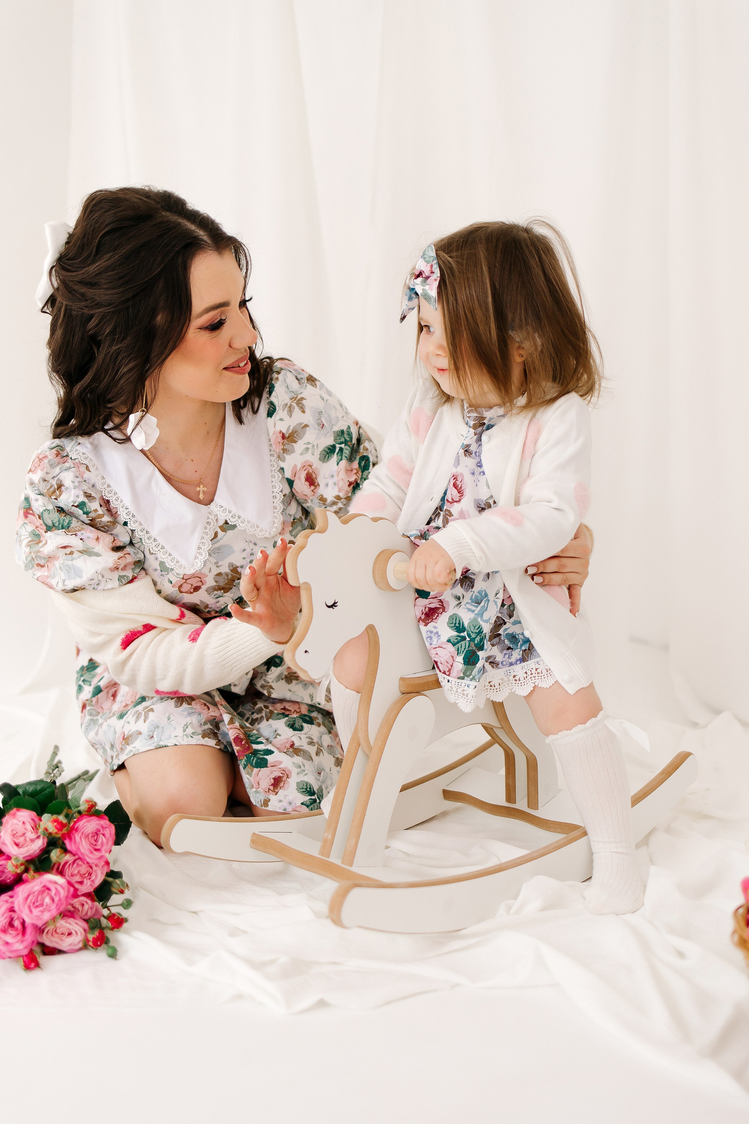 Мама и дочь. Свадебный фотограф Кропоткин Краснодар