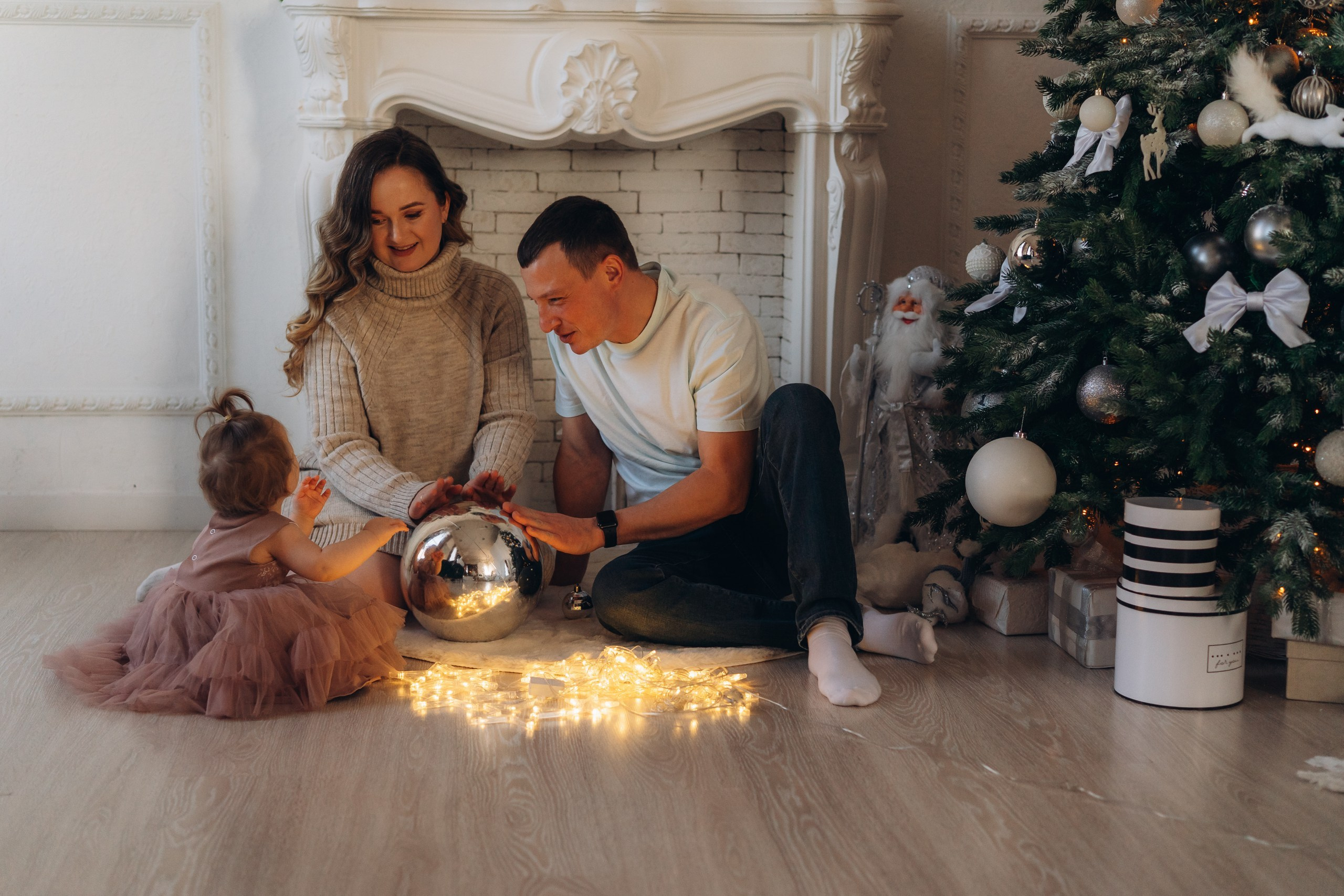 Семейная съемка в студии. Фотограф Екатеринбург Кокшарова Александра