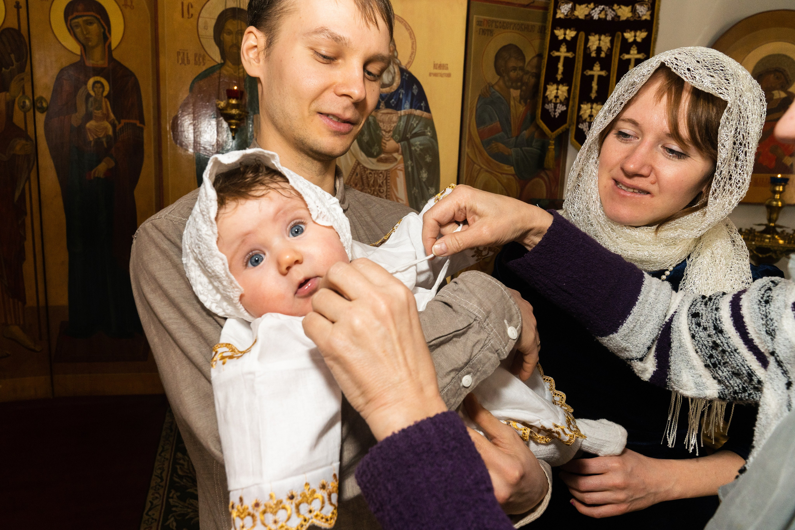 Крещение Марии. Дзешульская, фотограф