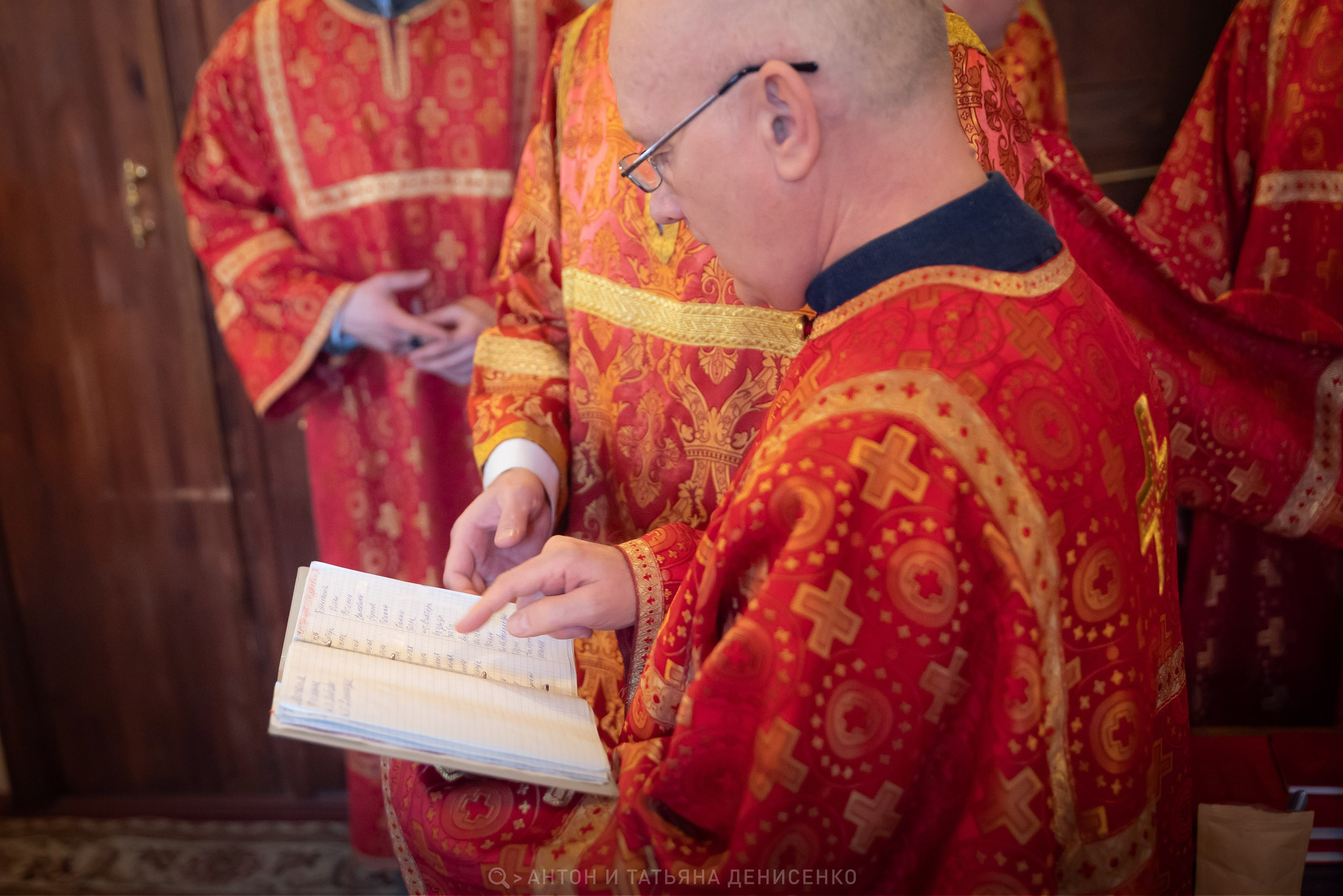 Храм Преображения Господня в Богородском. Антипасха. Антон и Татьяна Денисенко — В храме