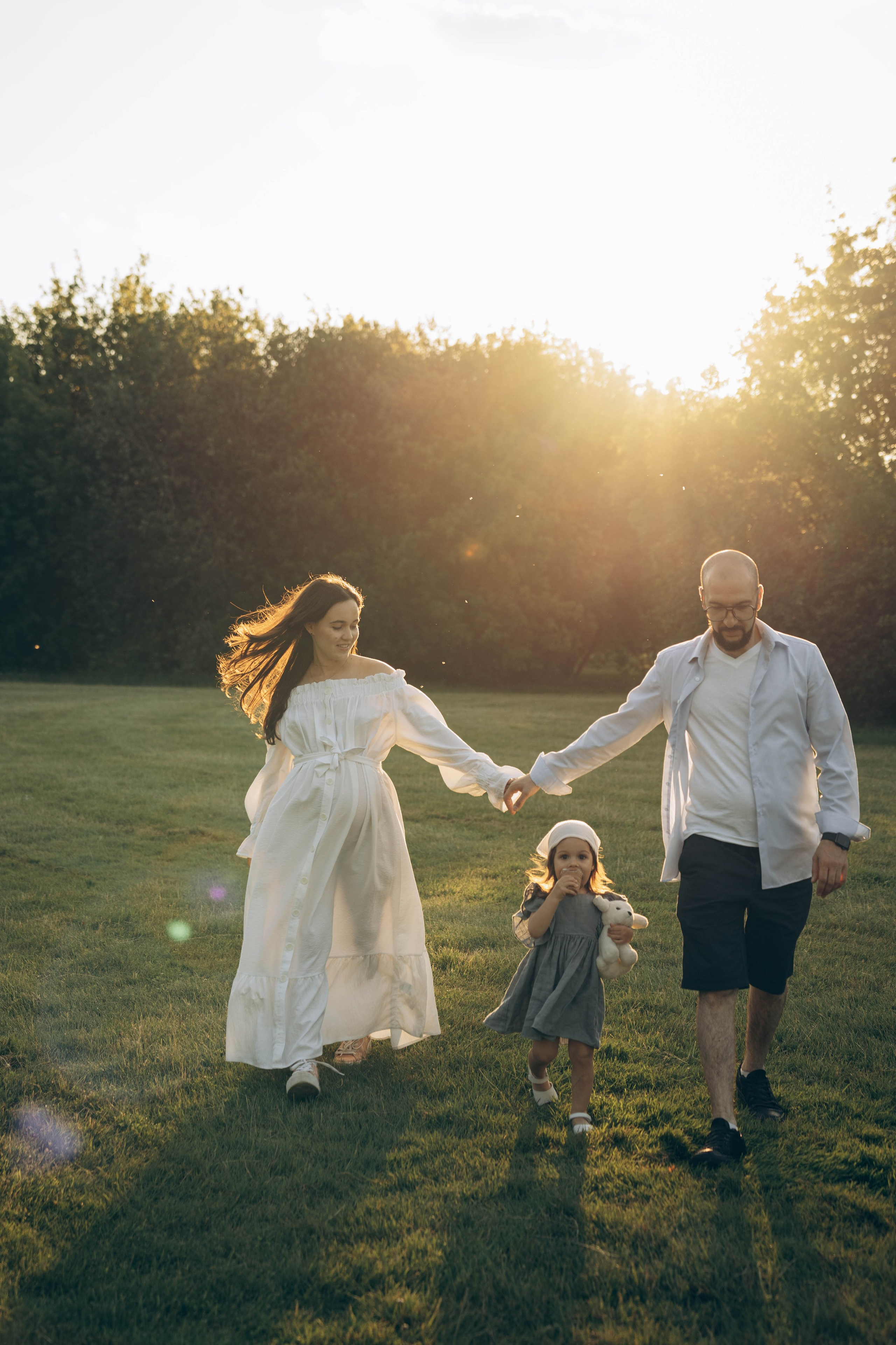 Анастасия, Михаил и малышка Ариана