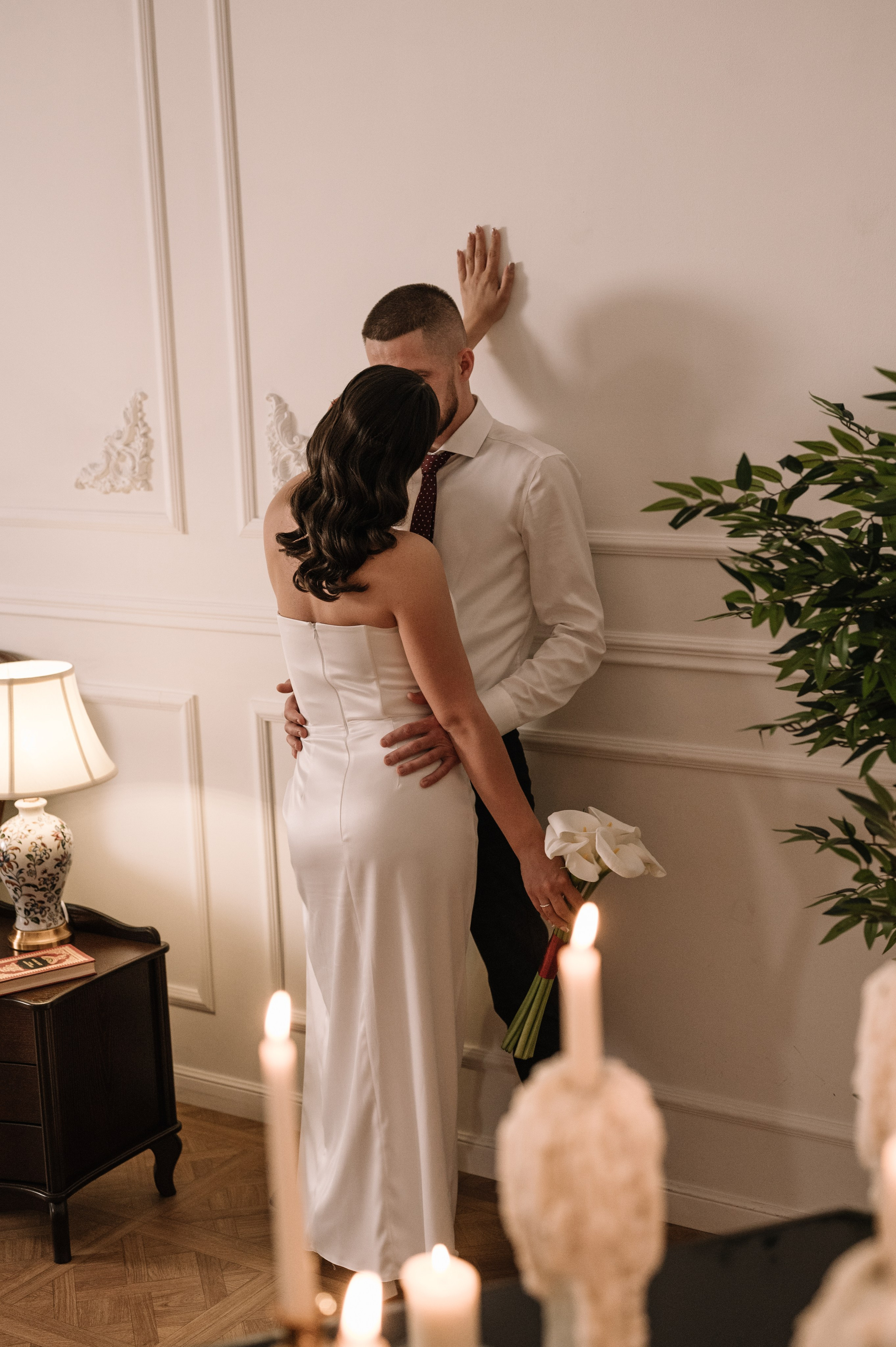 Свадебная фотосессия в студии. Свадебный и семейный фотограф в Краснодаре Алина Мельник