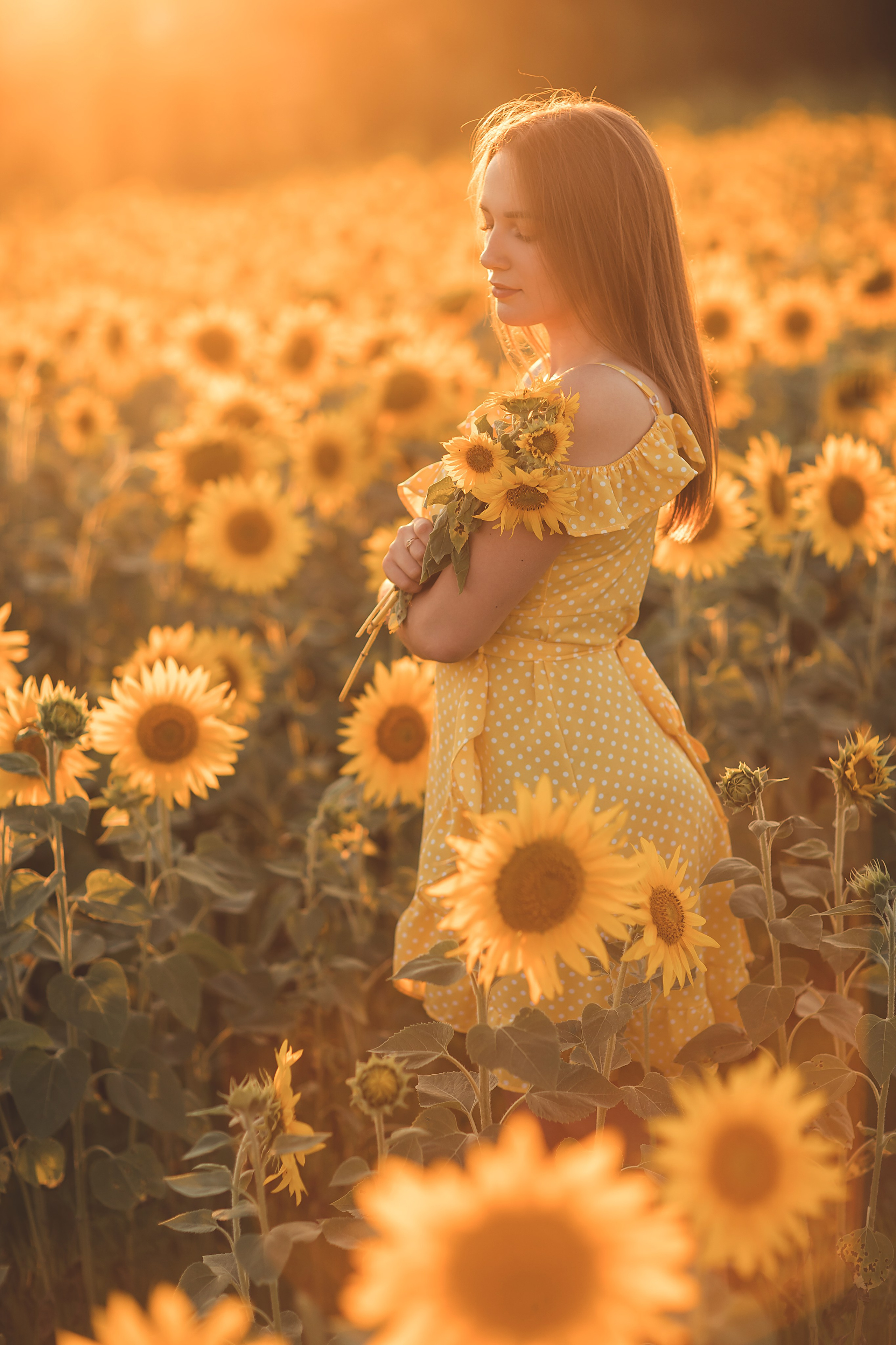 Подсолнухи. Семейный и детский фотограф Краснодар Валерия Власенко