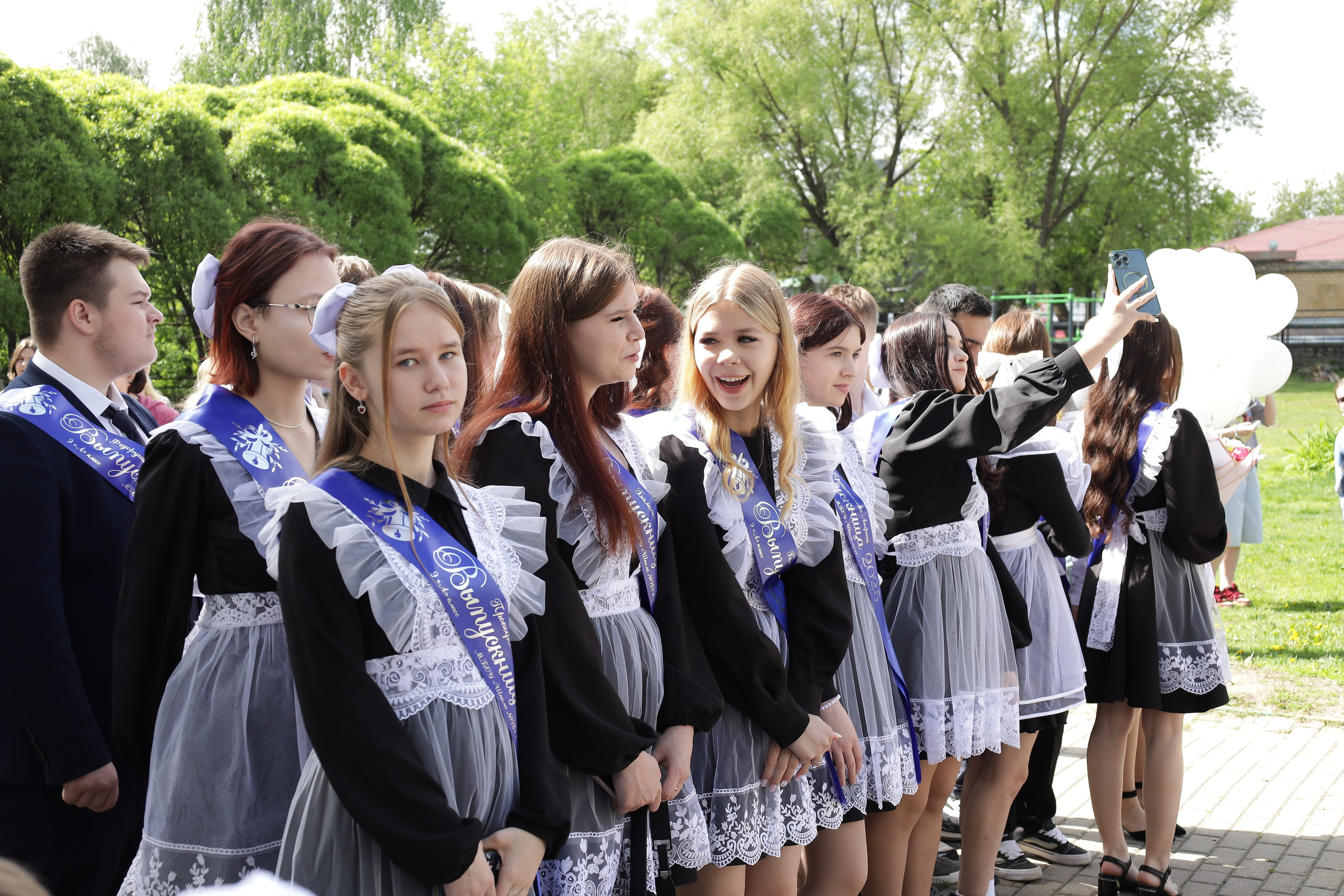 Последний звонок. Фотограф Надршина Лилия