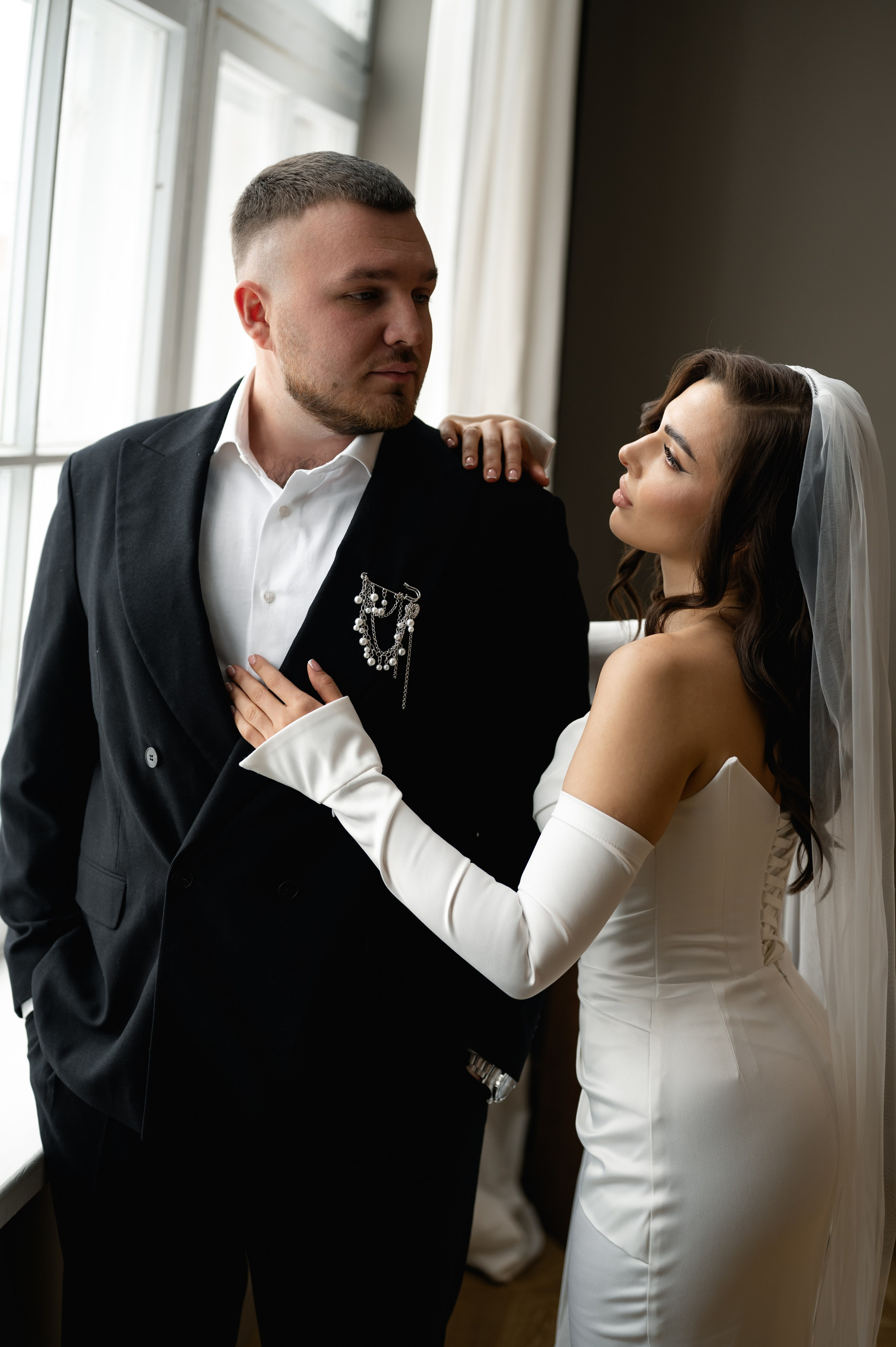 Свадебная фотосессия в студии. Свадебный и семейный фотограф в Краснодаре Алина Мельник