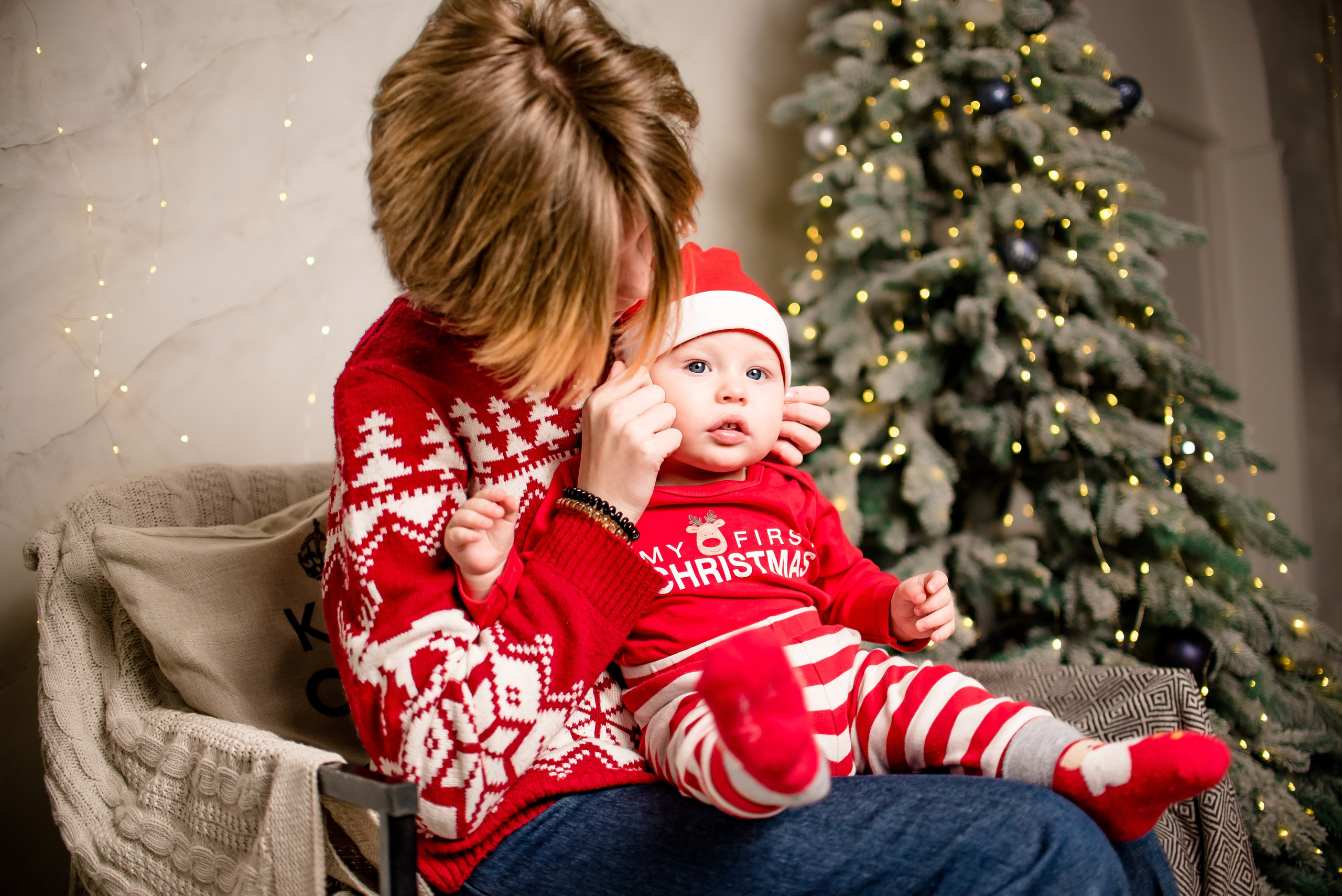 Новогодняя семейная фотосессия. Фотограф Макс Огурцов в Нижнем Новгороде