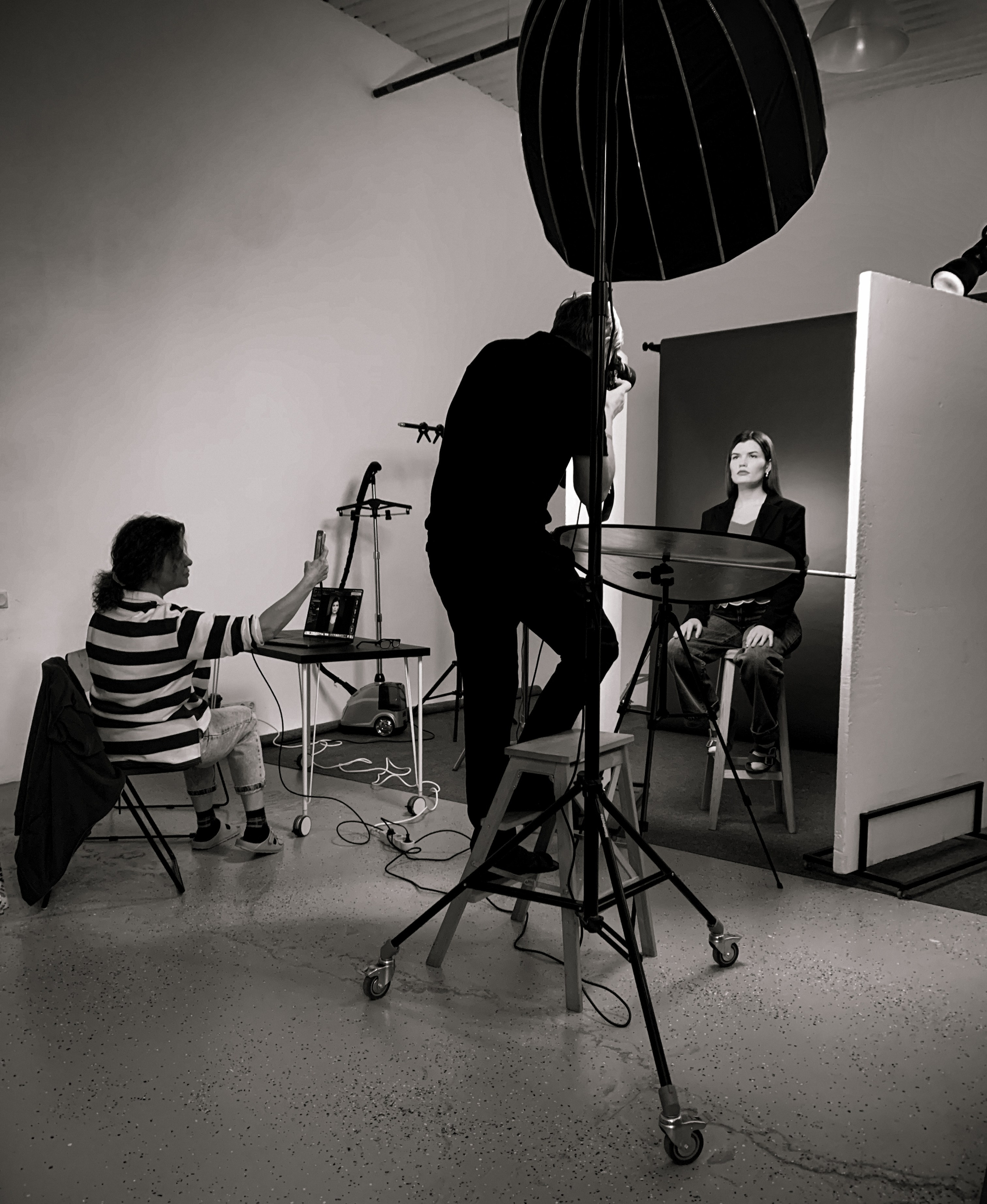 Актерское портфолио. Портретная съемка в Москве, студийный фотограф Игорь Фомин