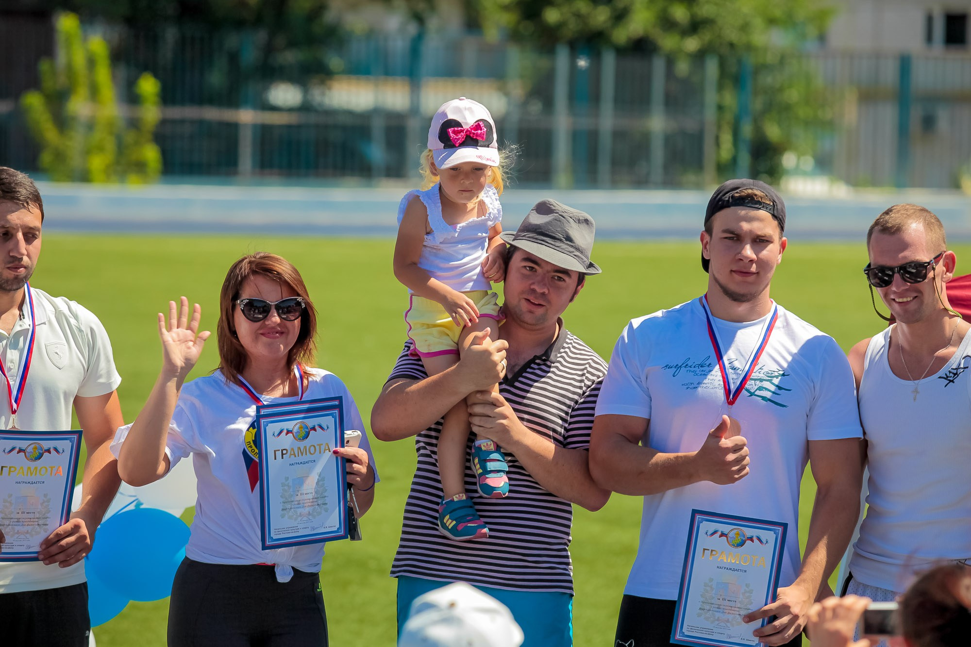 День Физкульт. Максим Матвийченко и Виктория Басова профессионалы своего дела