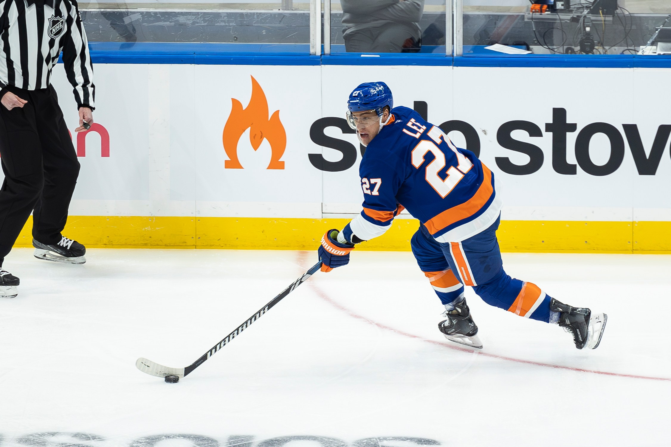 Матч НХЛ: НЙ Айлэндерс — Баффало Сайбэрс. Спортивный репортажный фотограф Казань Нафис Сиразетдинов