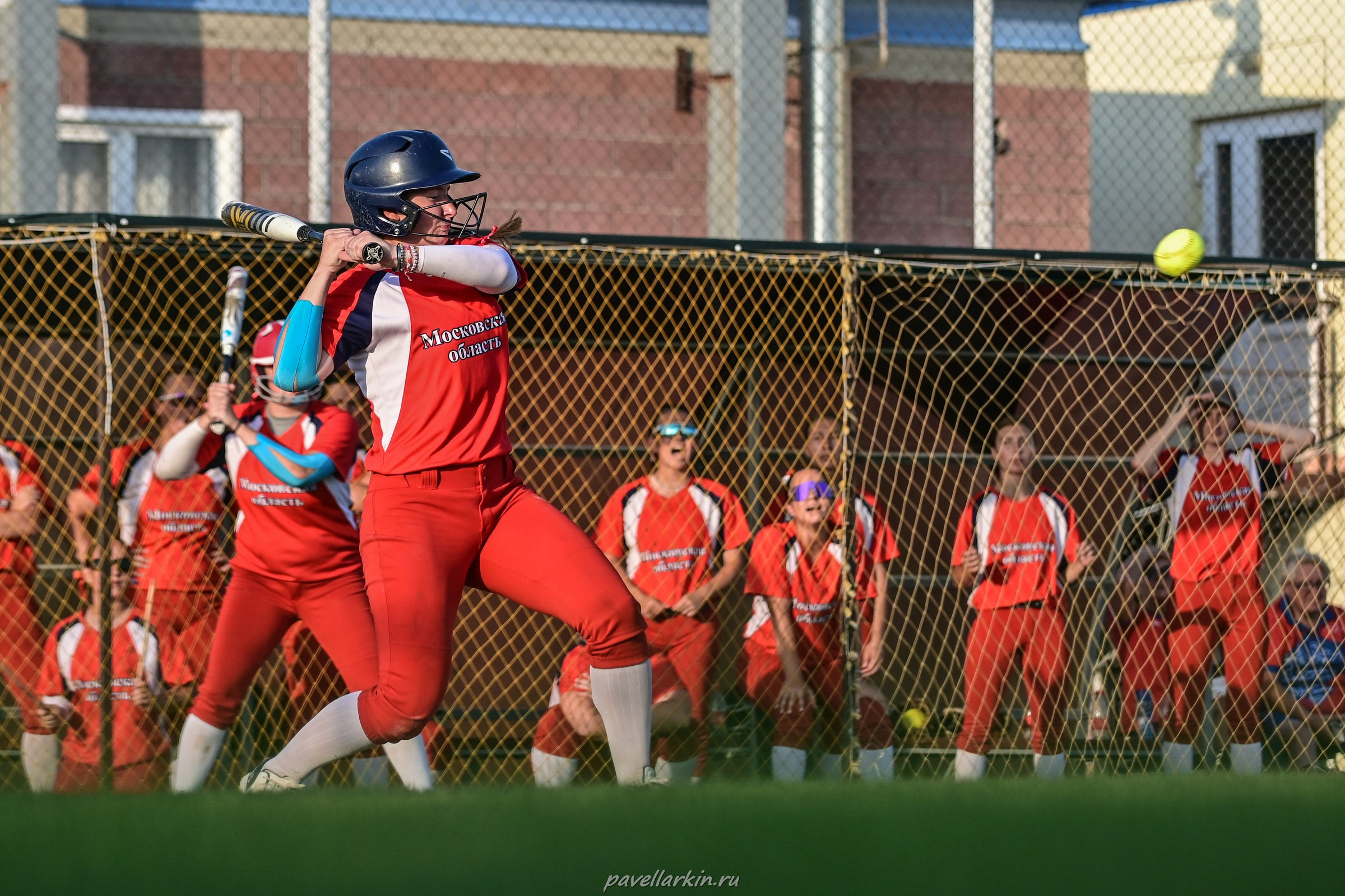 Софтбол: Финал юношеской спартакиады 2025 года. Спортивный фотограф, фотожурналист Павел Ларькин