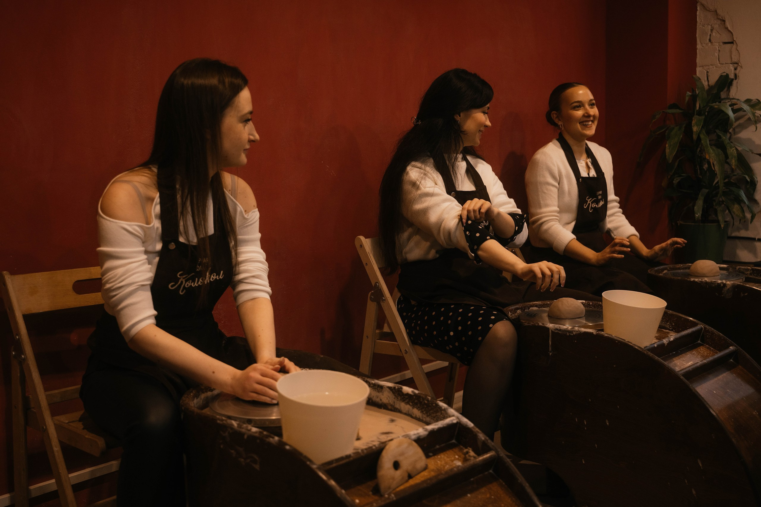 День рождения в гончарной мастерской. Свадебный, семейный фотограф в Рязани Лена Брант