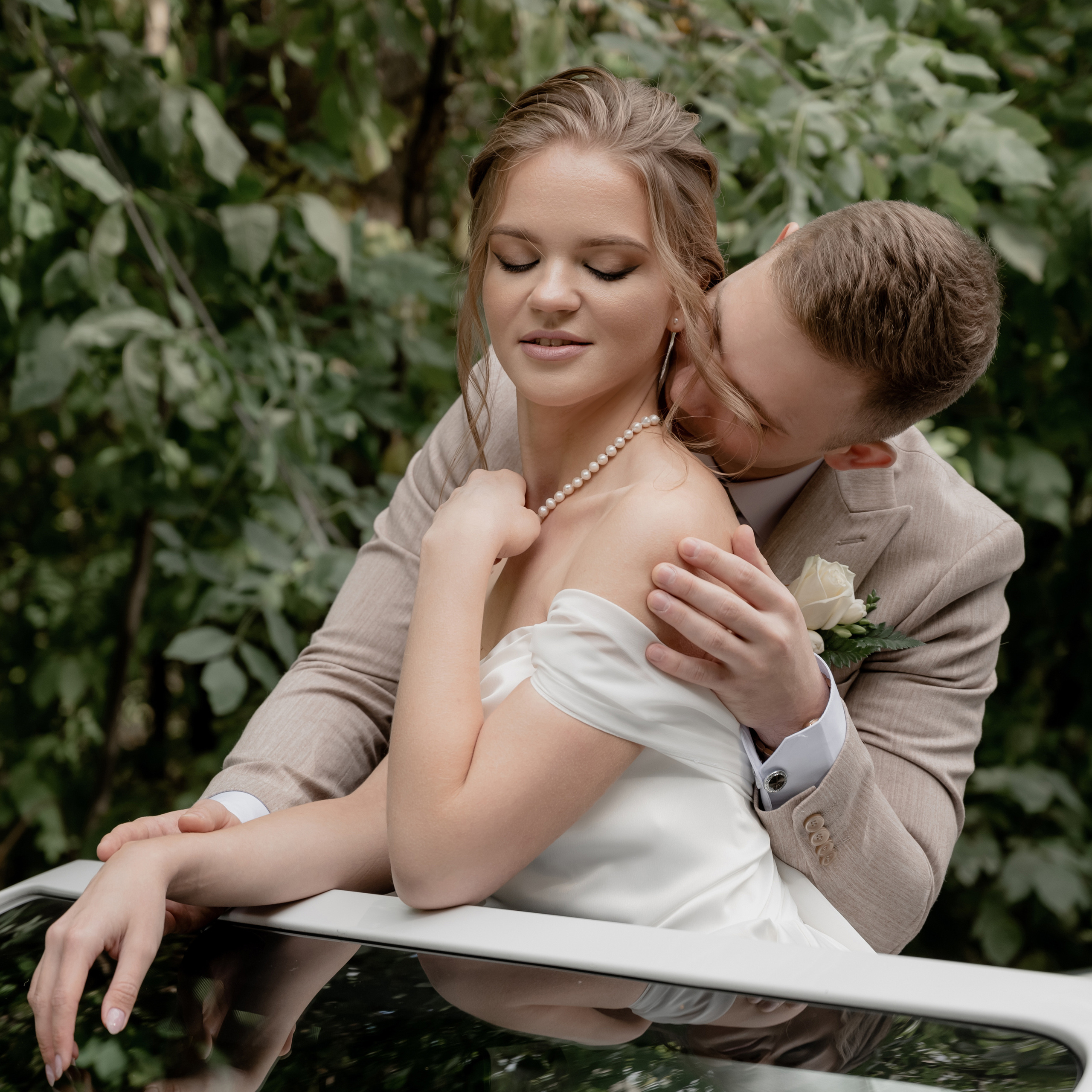 Выездная регистрация брака в парке Кусково. Свадебный и семейный фотограф в Москве Светлана Зоткина