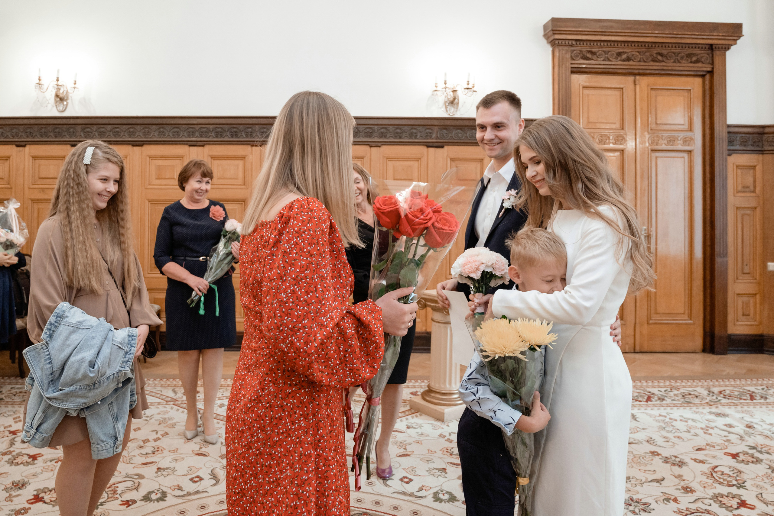 Свадьба в Дворце бракосочетания № 1. Свадебный и семейный фотограф в Москве Светлана Зоткина