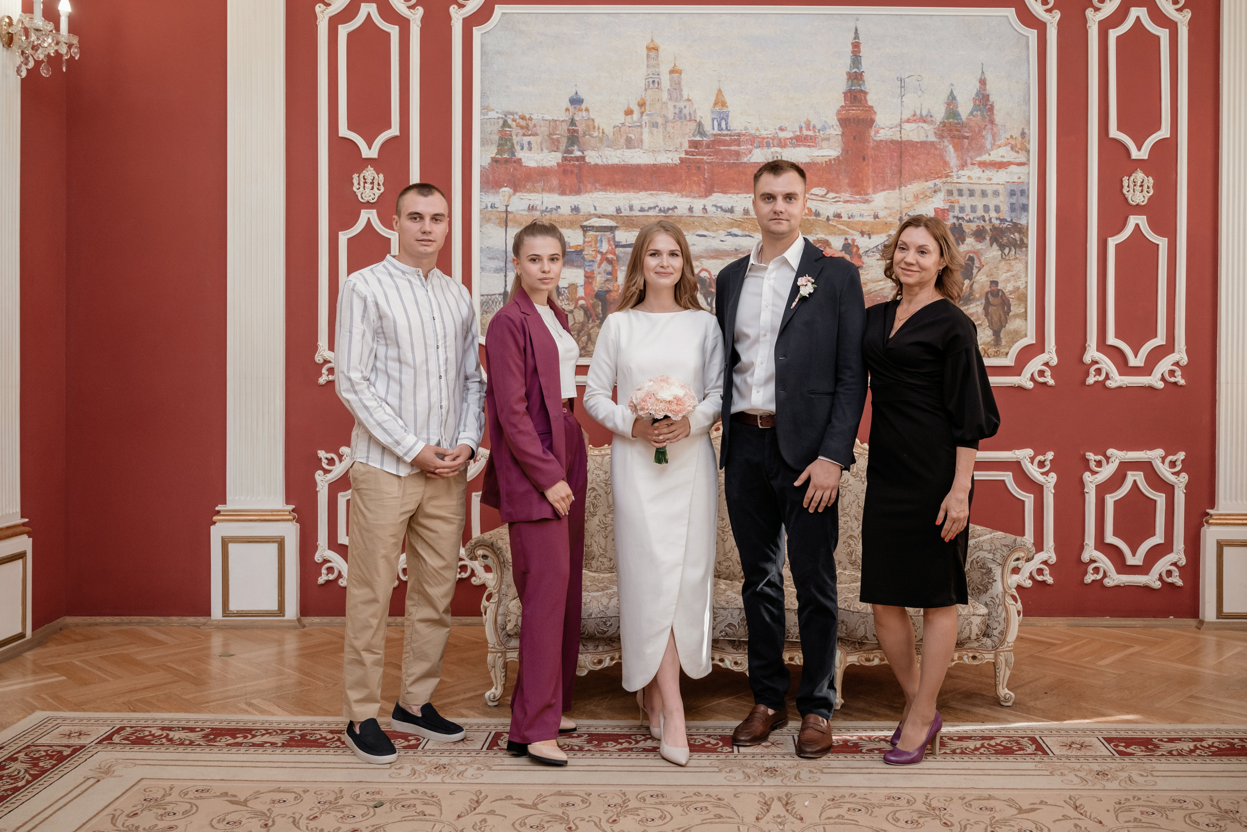 Свадьба в Дворце бракосочетания № 1. Свадебный и семейный фотограф в Москве Светлана Зоткина